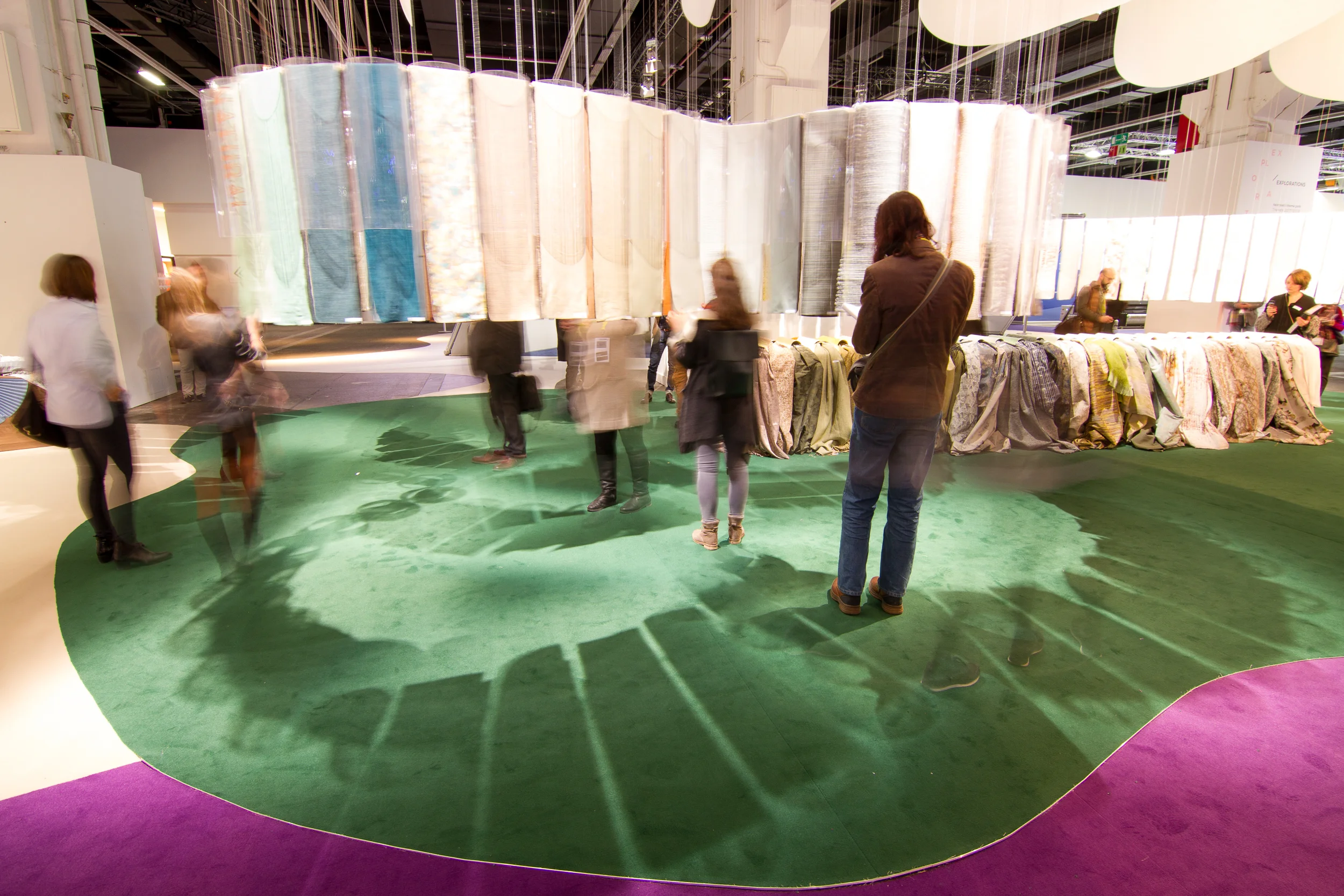 Heimtextil's Theme Park is organized into different experiential areas based on the trend forecasters' vision. 