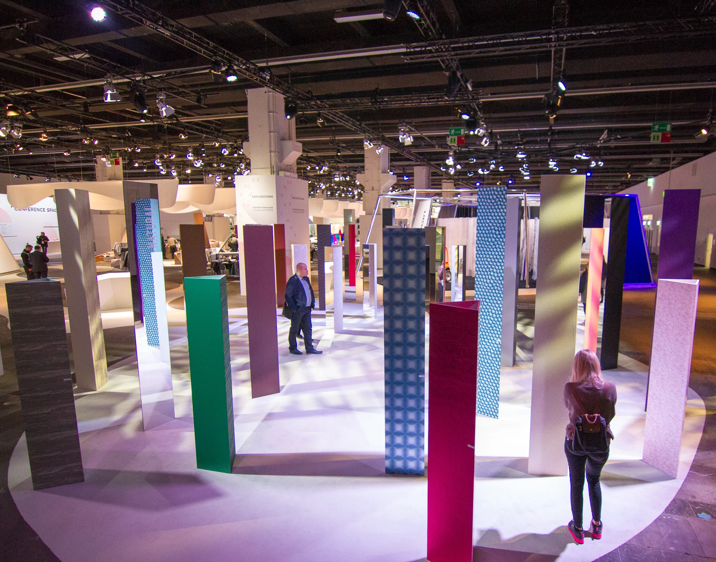 Heimtextil in Frankfurt is the first major design fair each year. An entire hall is dedicated to major trends in an exhibit called the 'Theme Park'. In 2017, the theme is "Explorations." 