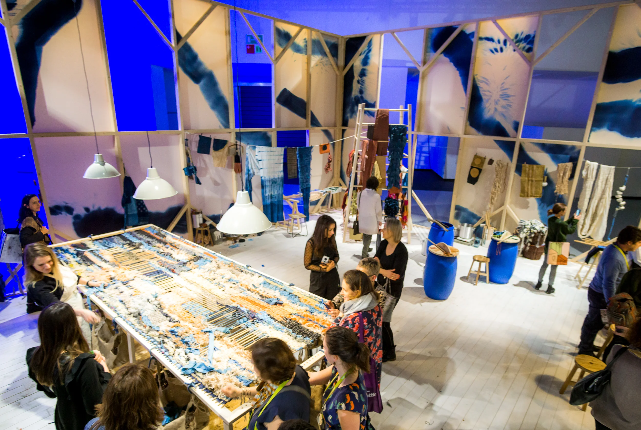 Maker Space: Atelier In a backlash against excess mass production and fast consumption, there is a fresh appreciation of craft and artistry — and of well-made products with stories behind them. People are building a sense of attachment to the spaces where they live by purchasing carefully considered, skillfully made products with cultural significance. They are increasingly interested in knowing where their textile purchases have come from and how they are made. DIY culture is also thriving — many adults consider themselves lifelong learners. People are actively seeking out learning and making experiences. In response, designers are inviting collaboration and sharing their expertise through interactive workshops and demonstrations.