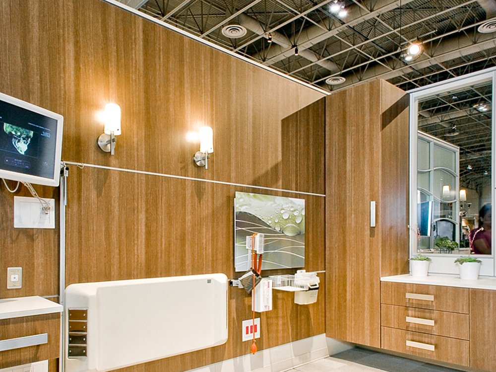  Wall panels, casework in 3DL; image courtesy of SSI 