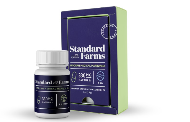 Standard Farms Capsules - Not recommended to cut as they contain olive oil.
