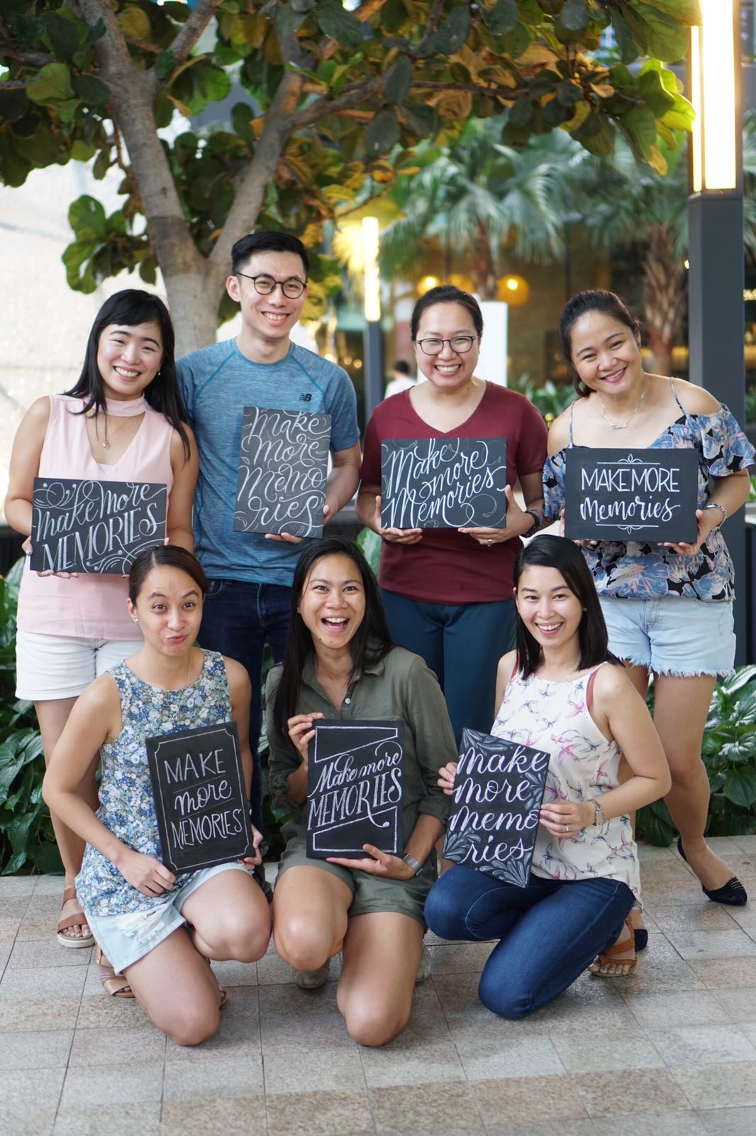 July 7, 2018 - Chalk Lettering Workshop at Caffe Vergnagno