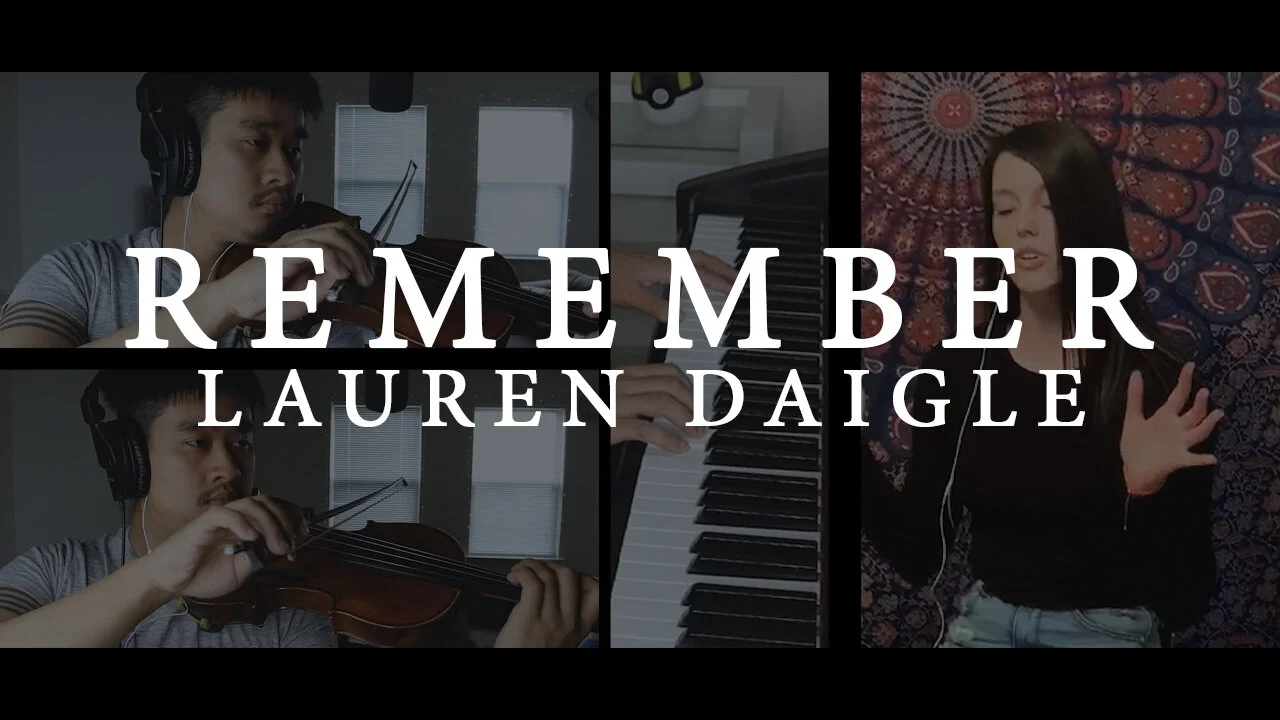 "Remember" - Lauren Daigle (feat. Hunter DiSciullo)