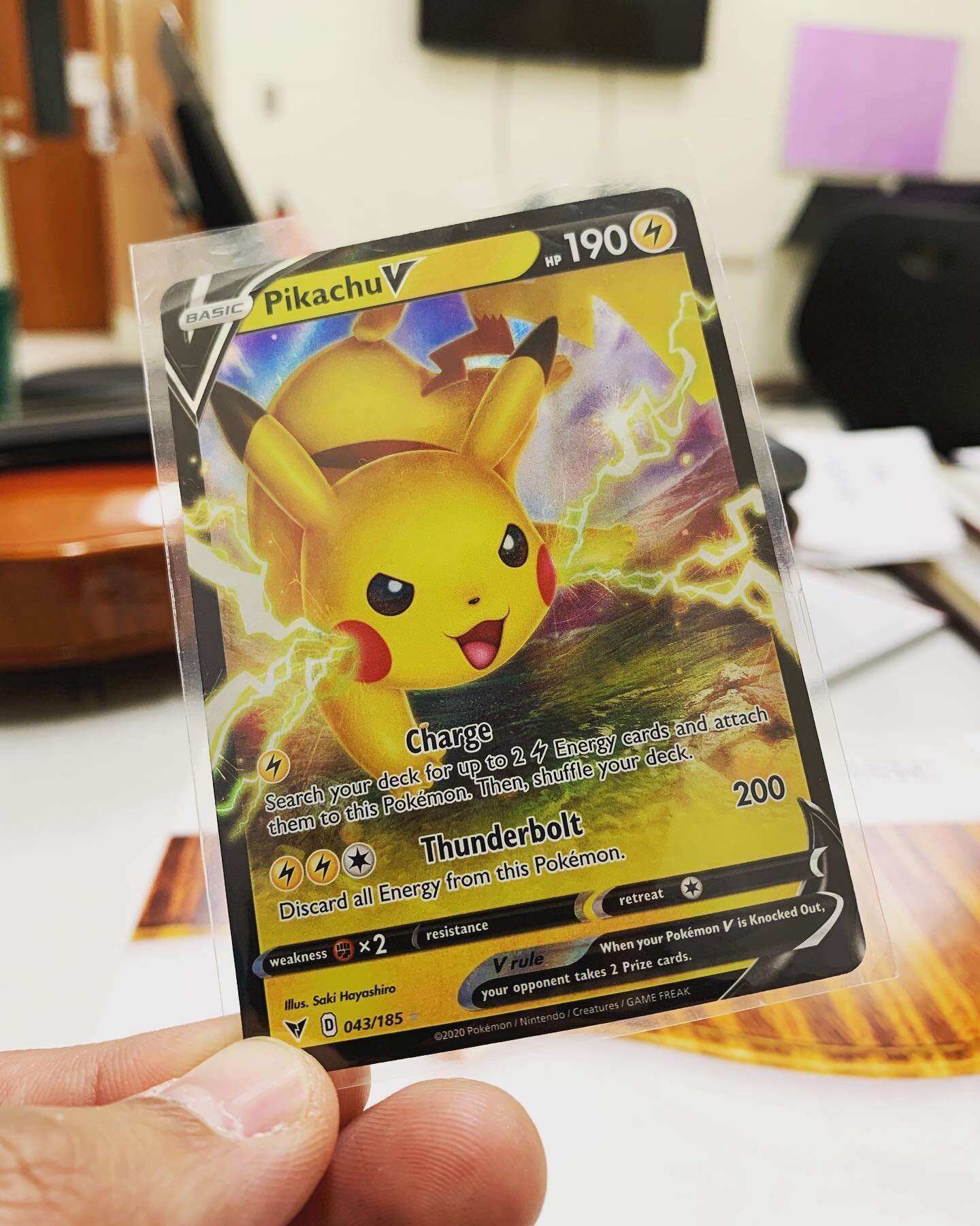 First Lesson of the Day
Kid: Mr. P, do you like Pokemon?
Me: *staring at my Pikachu piggy bank* no
Kid: Do you like Pikachu?
Me: *stares even more aggressively at Pikachu* no
Kid: Do you like Pokemon cards?
Me: *coyly* yes
Kid: Here&rsquo;s a Pikachu