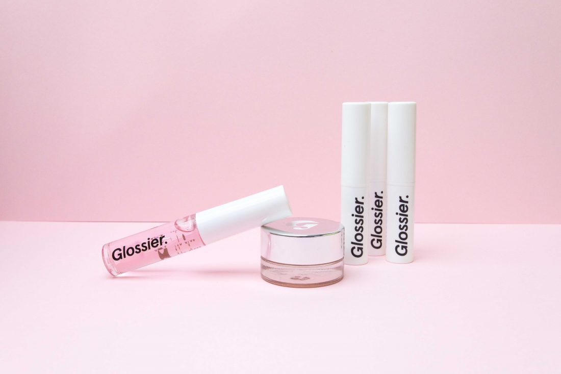 Glossier skin care products