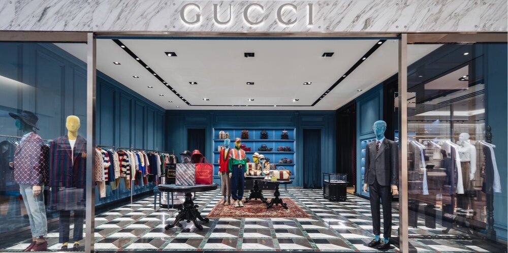 gucci number of stores