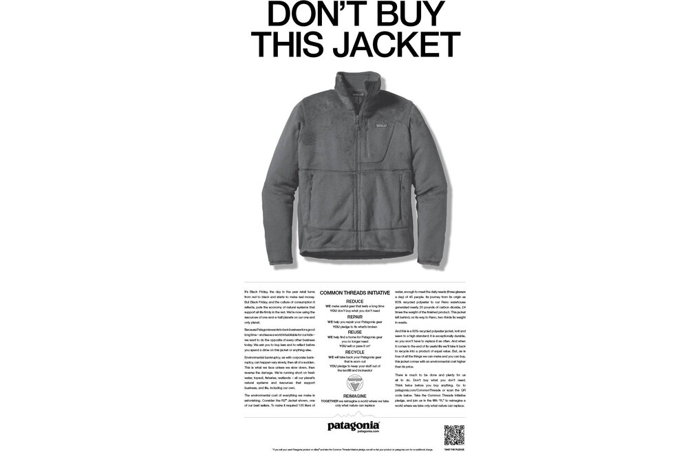 Patagonia's Strategy, Times it Stood Out Pack