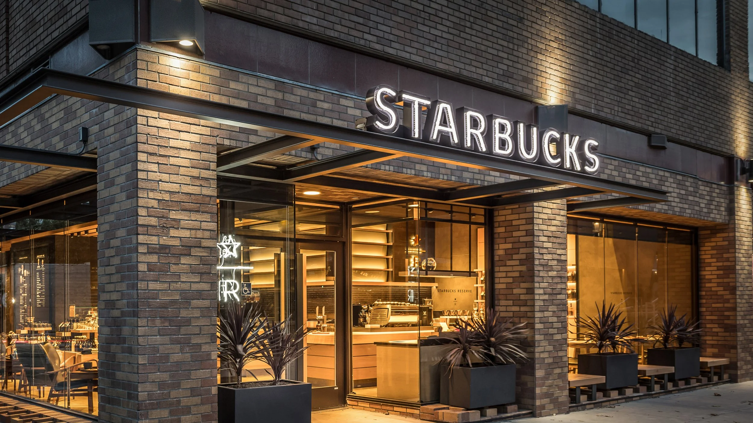 Picture of a Starbucks store