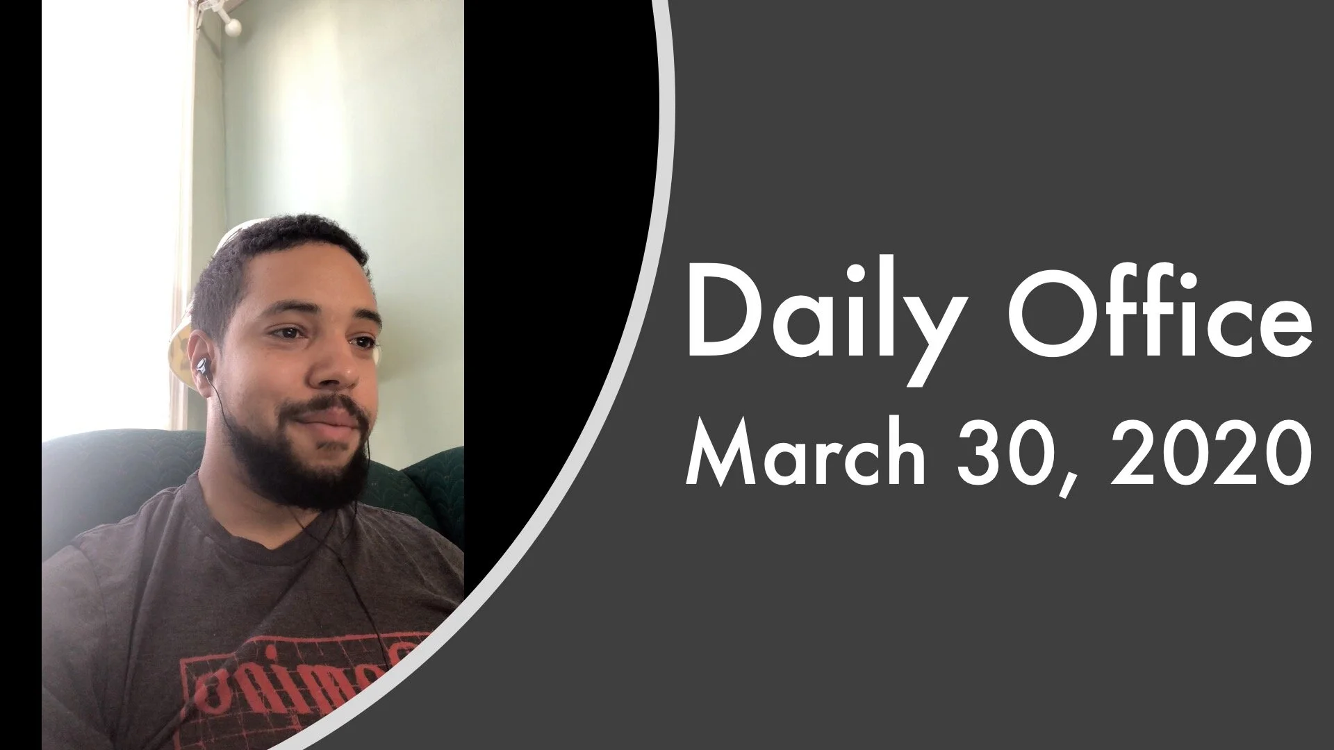 Daily Office - March 30, 2020