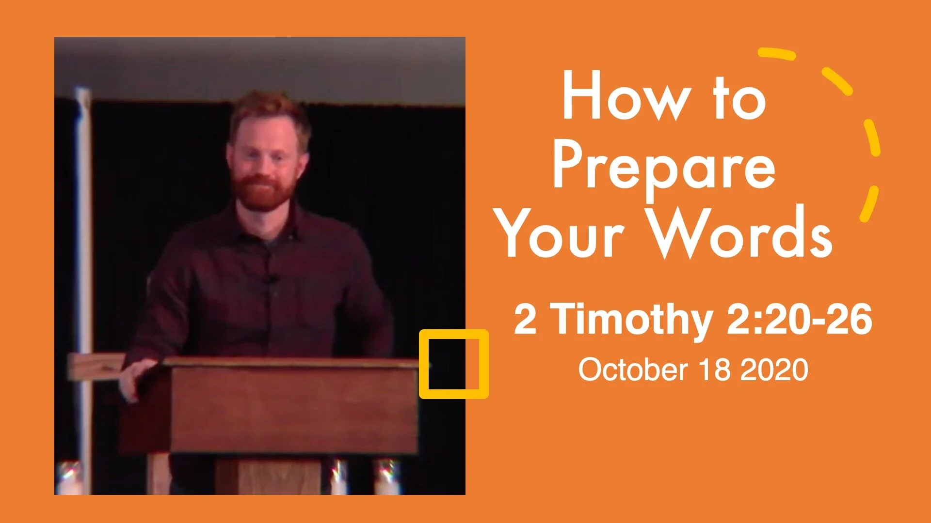 How to Prepare Your Words