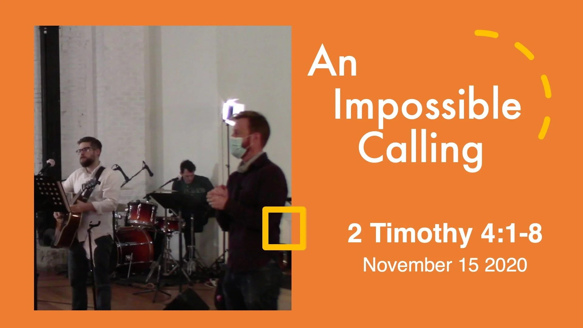 An Impossible Calling - 2 Tim 4:1-8 - Sunday Worship