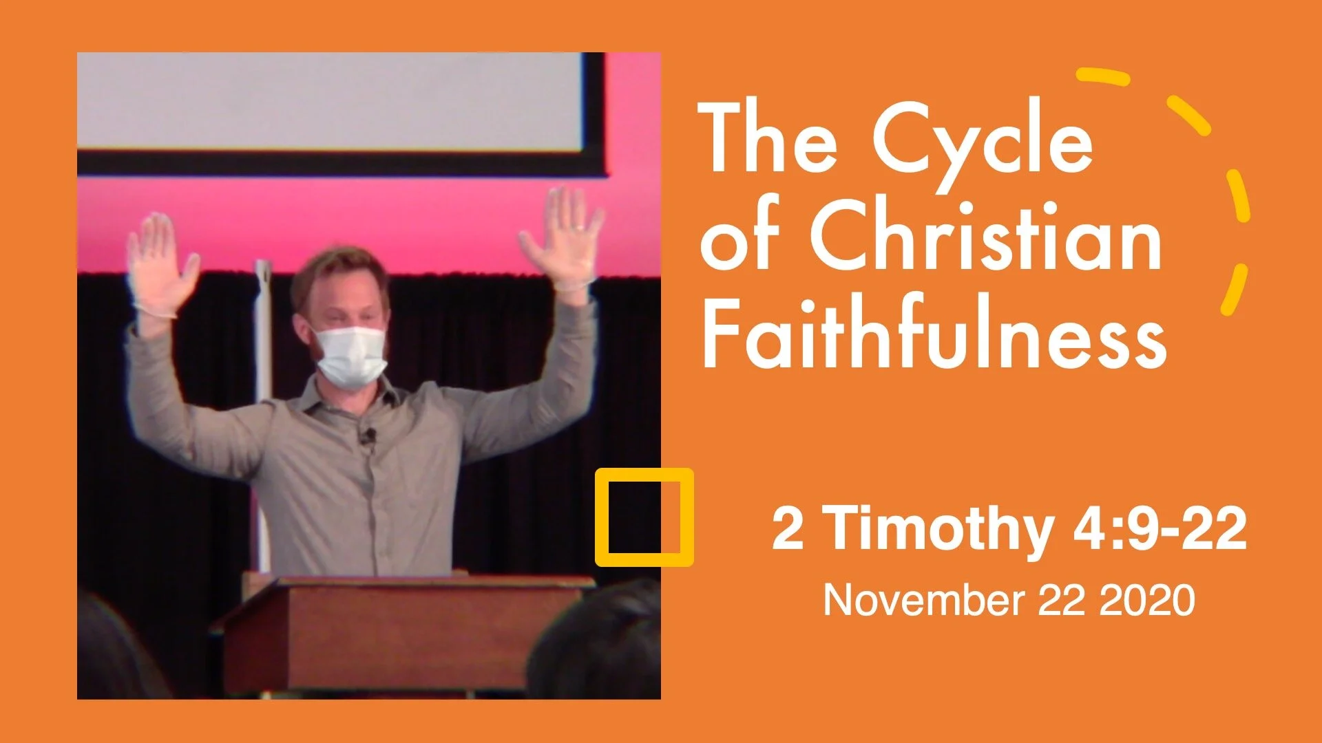 The Cycle of Christian Faithfulness - 2 Tim. 4:9-22 - Sunday Worship