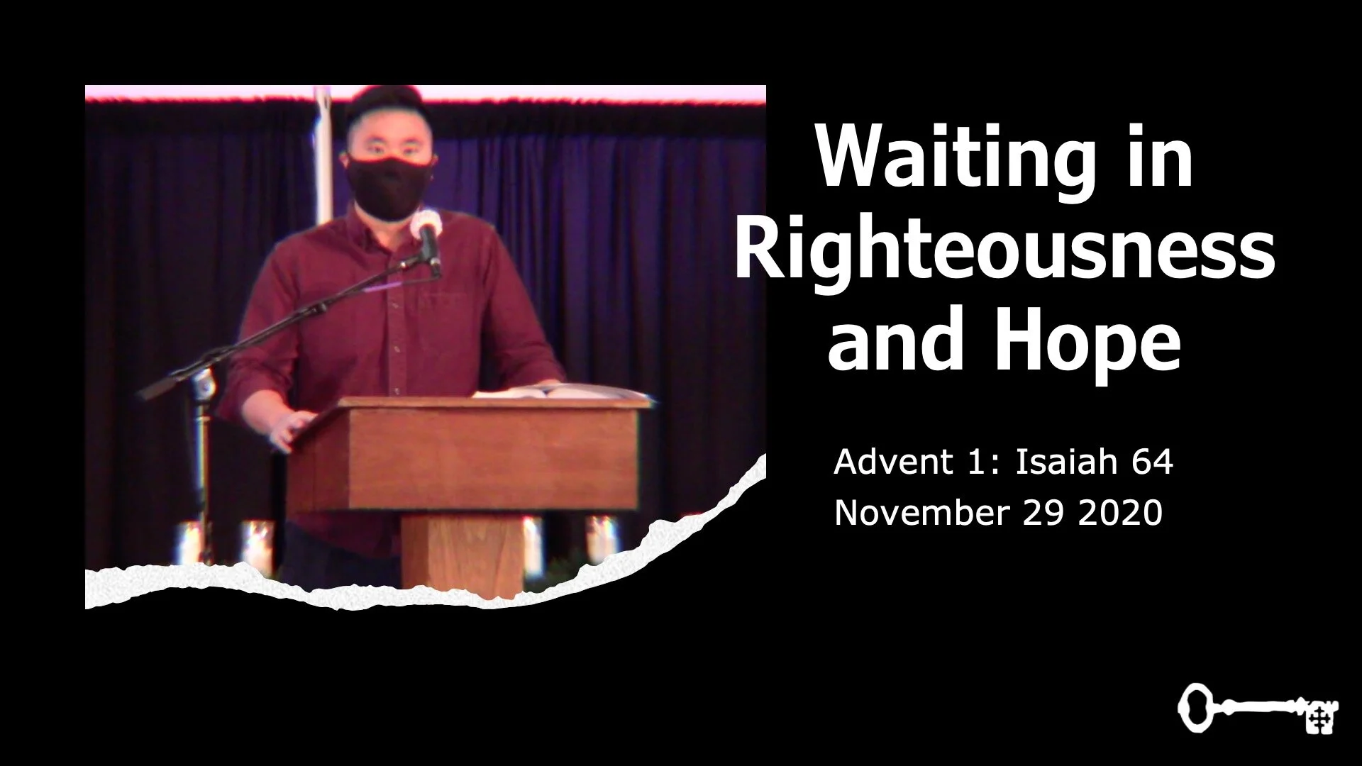 Waiting in Righteousness and Hope