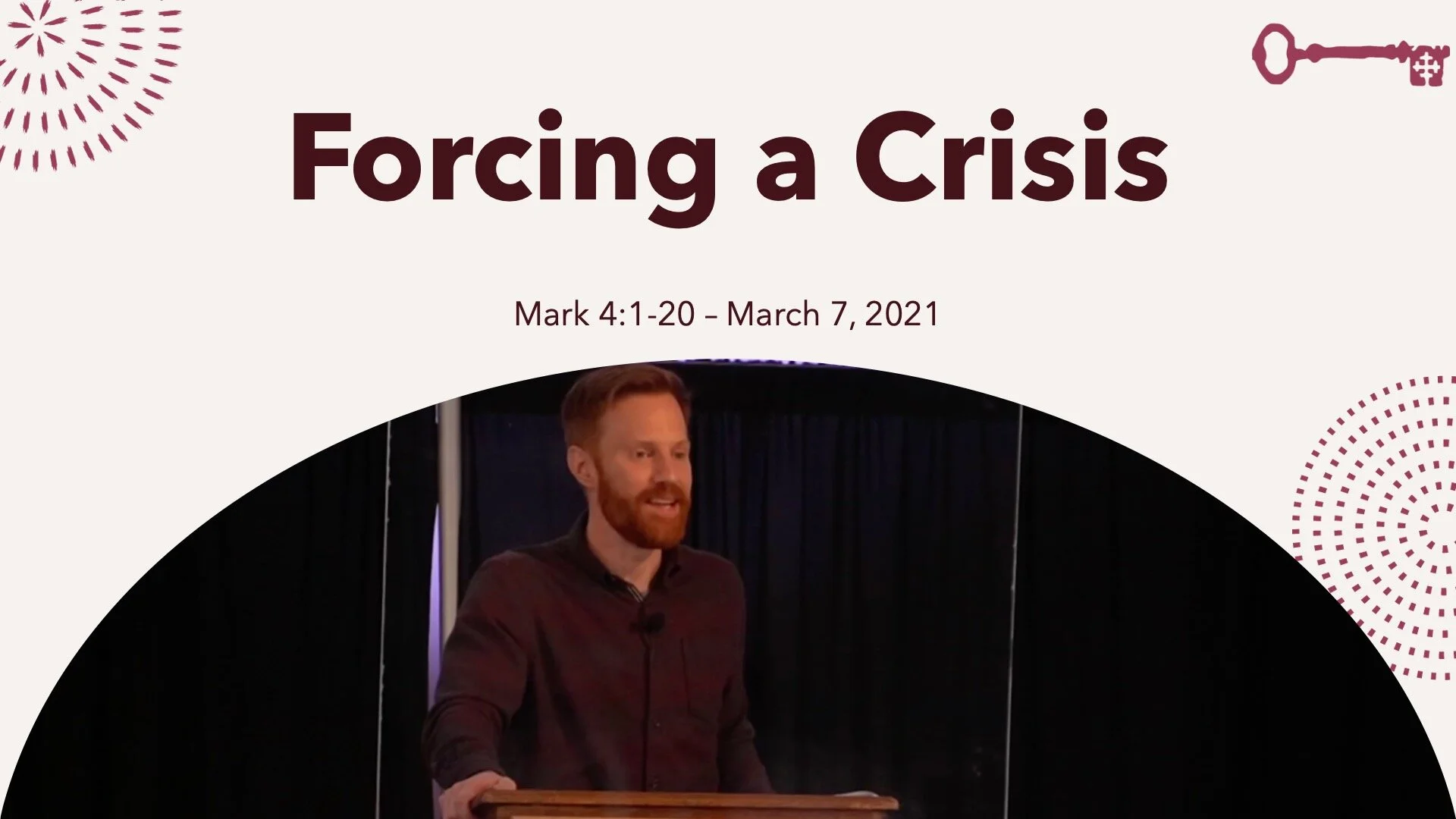 Forcing a Crisis