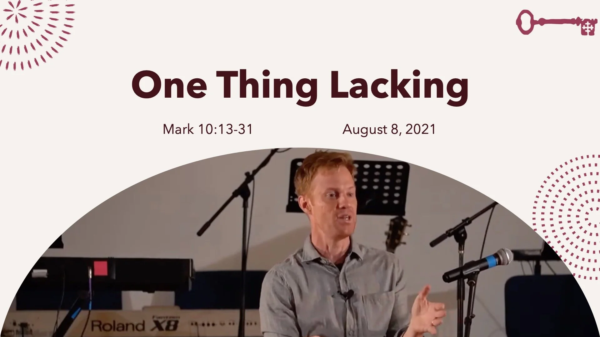 One Thing Lacking