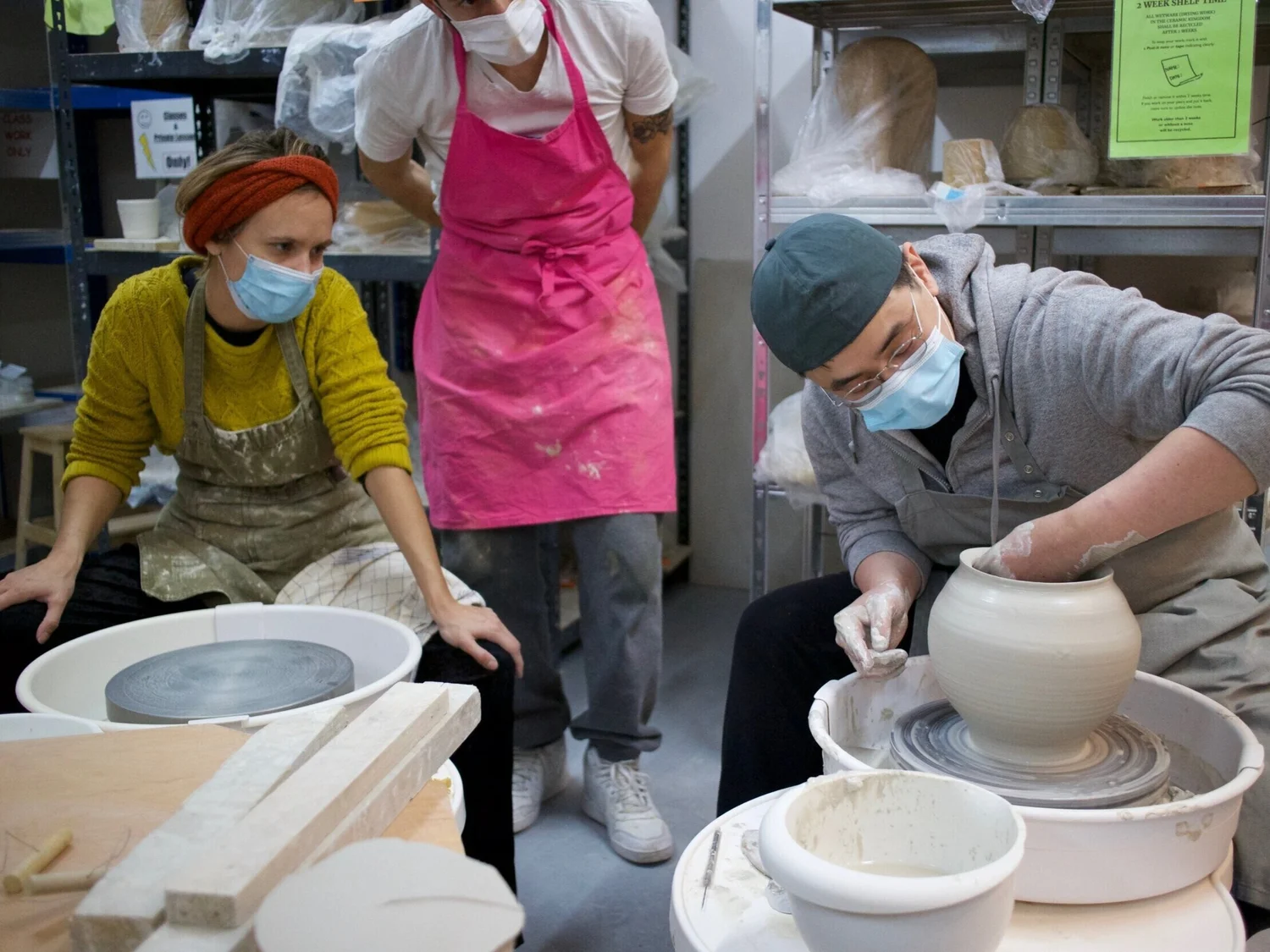 Wheel throwing classes for all levels in Berlin — Ceramic Kingdom
