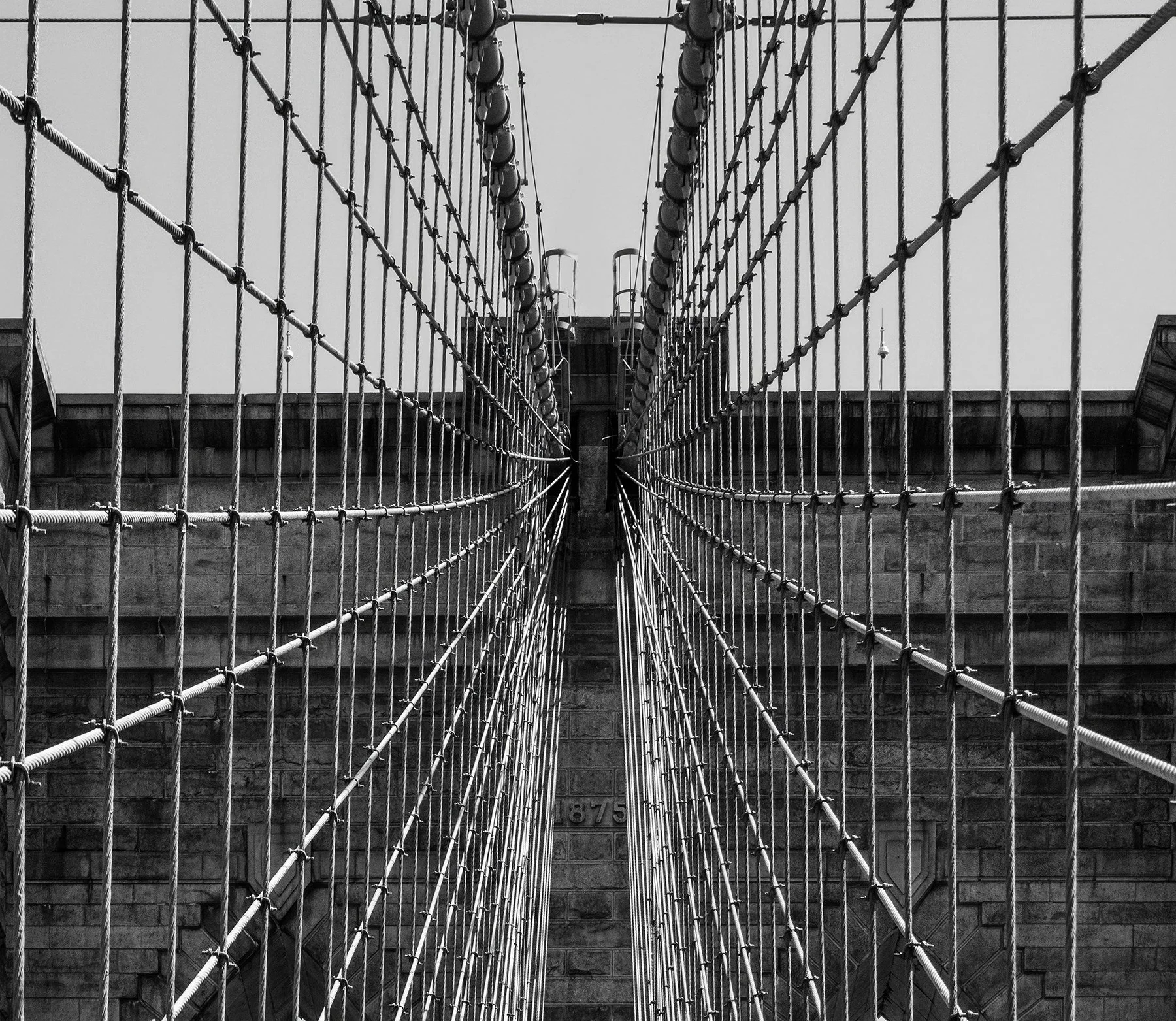 Cable Detail, Brooklyn Bridge