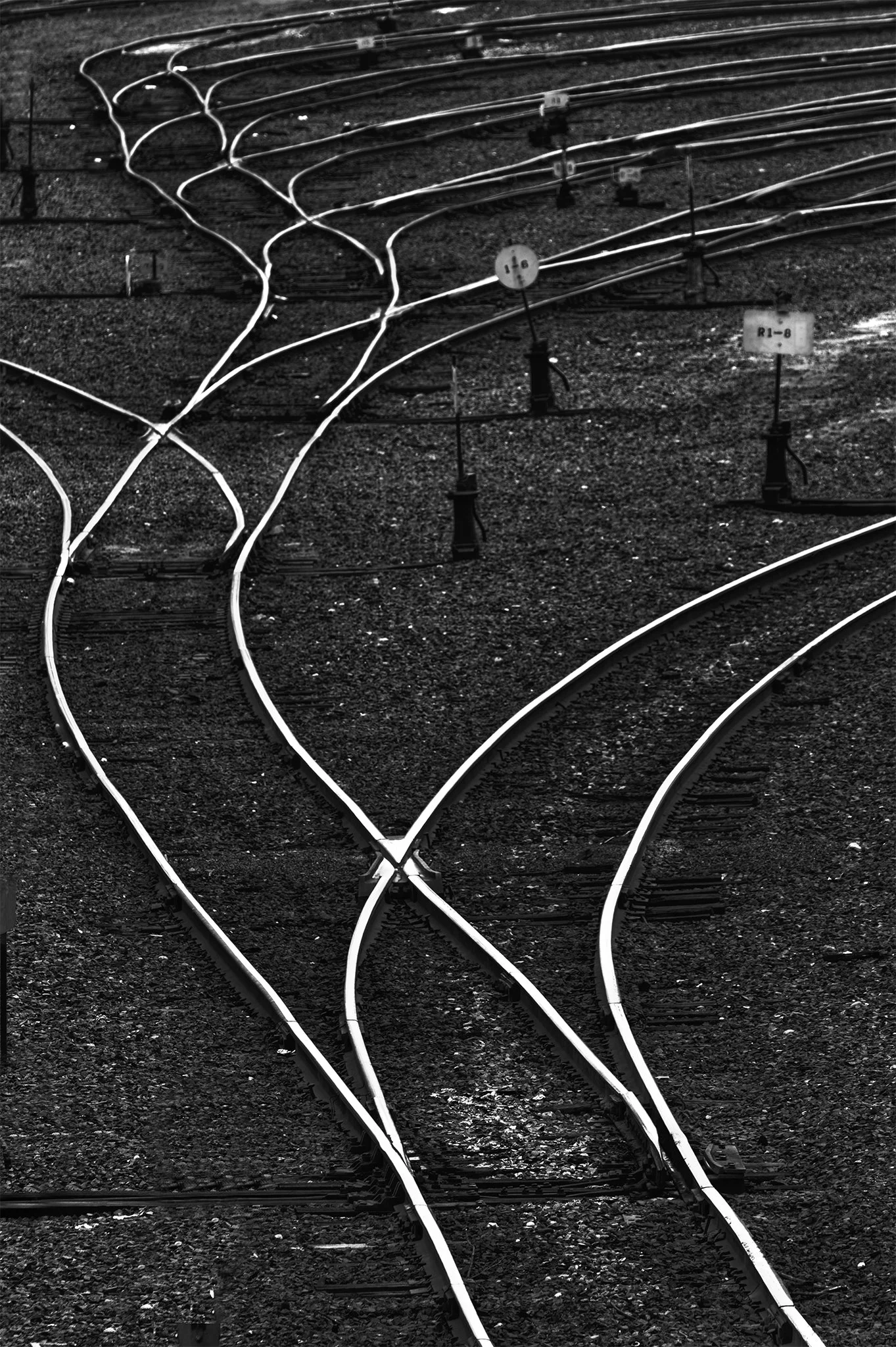 Track Pattern, East Deerfield , Massachusetts Vertical