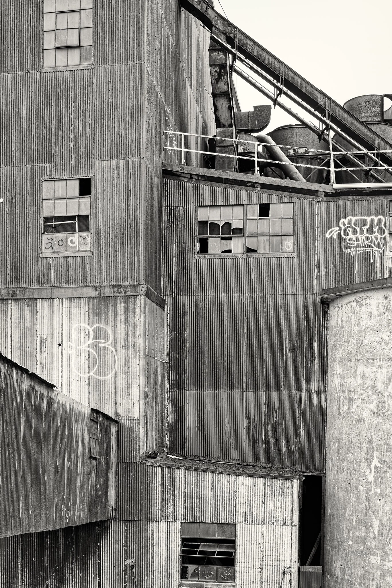 Architectural Patterns, Silo City, Buffalo, NY