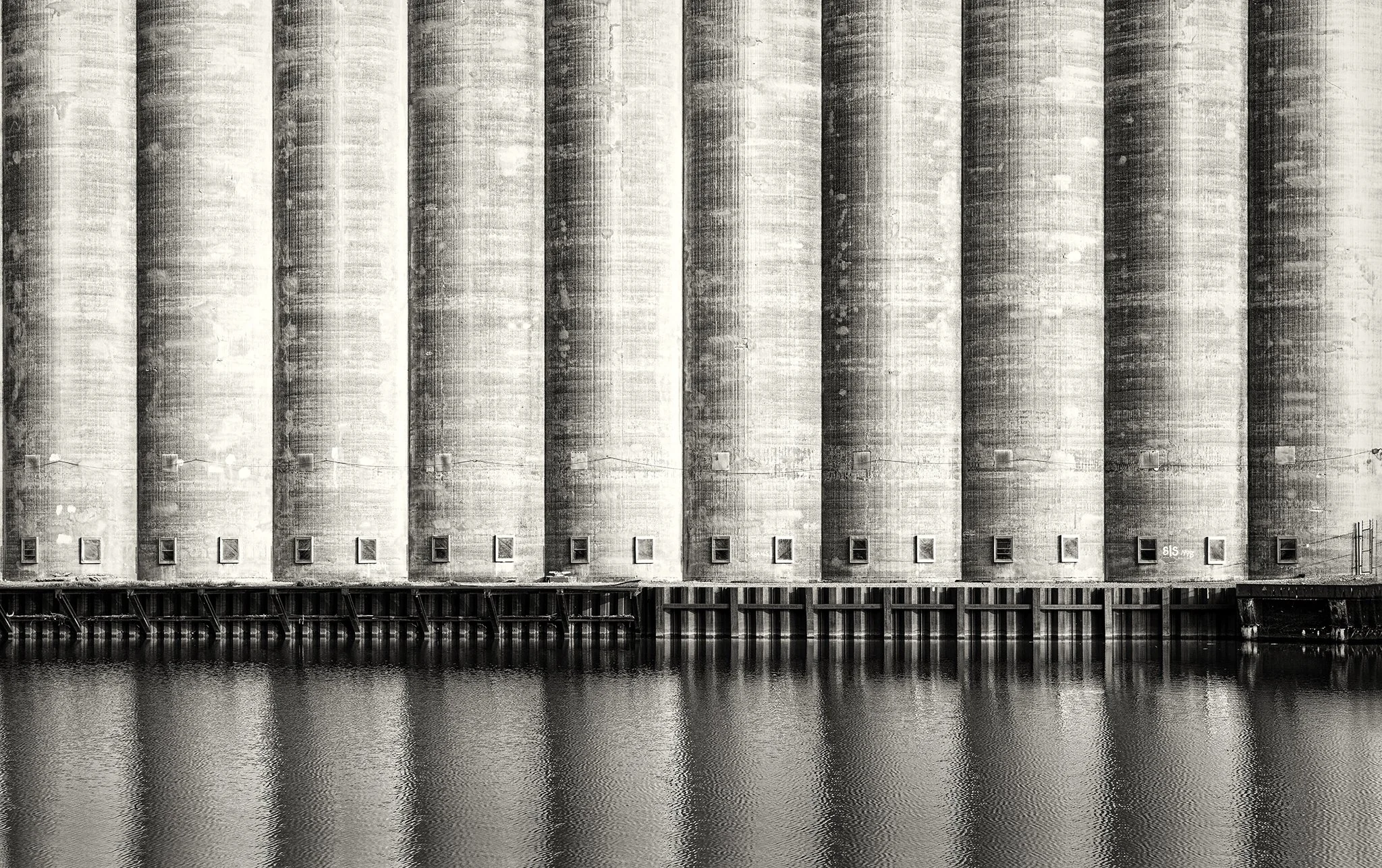 Silo Columns, Buffalo, NY