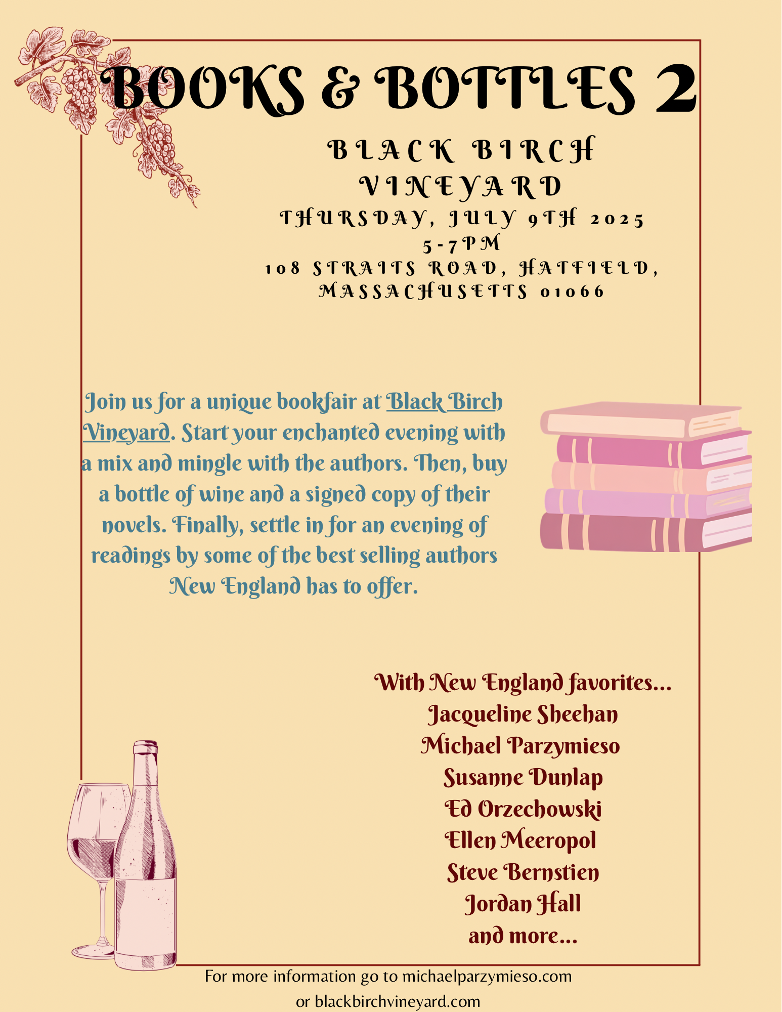 Books and Bottles 