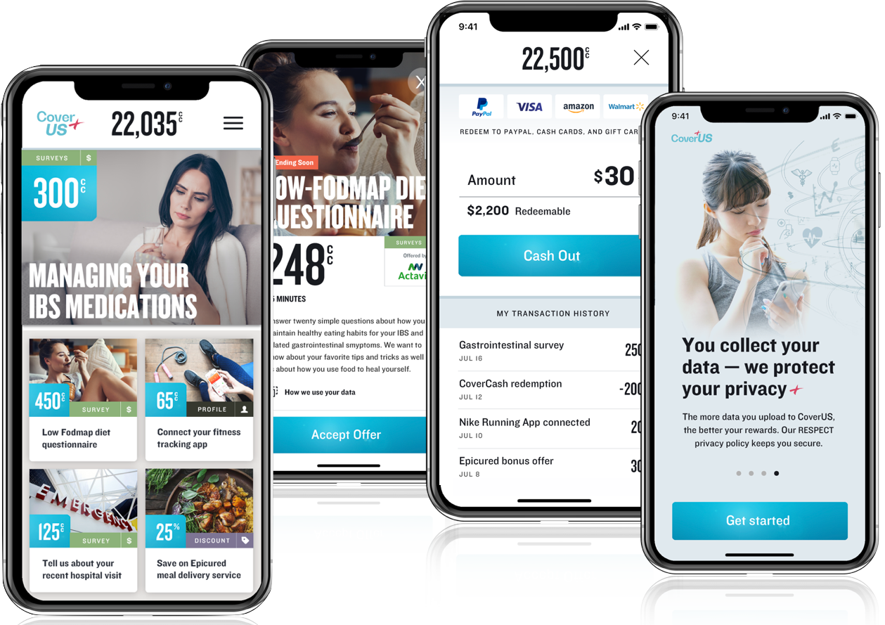 The CoverUS Pilot App for Digestive Heatlh
