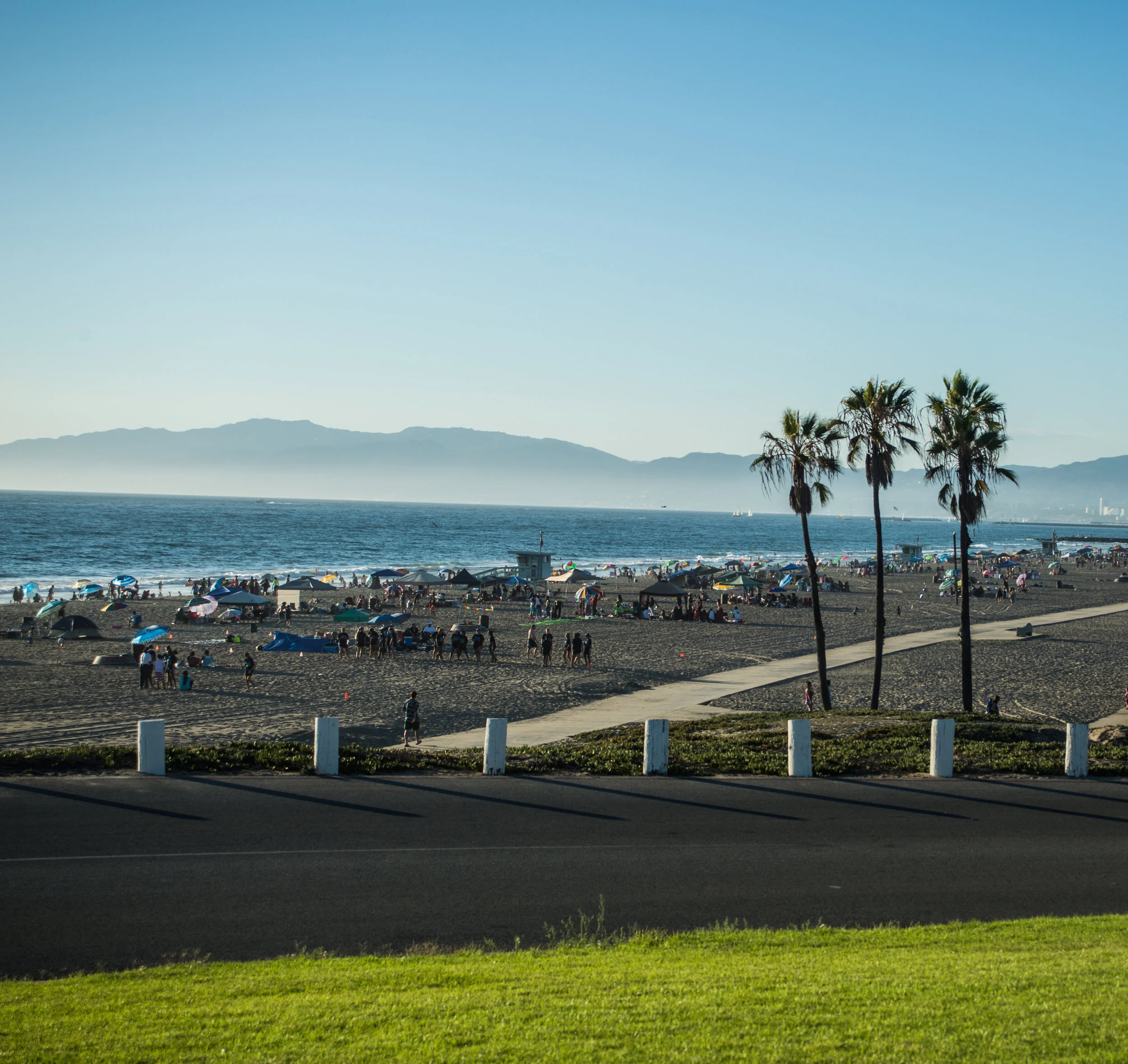 dockweiler state beach - los angeles, california