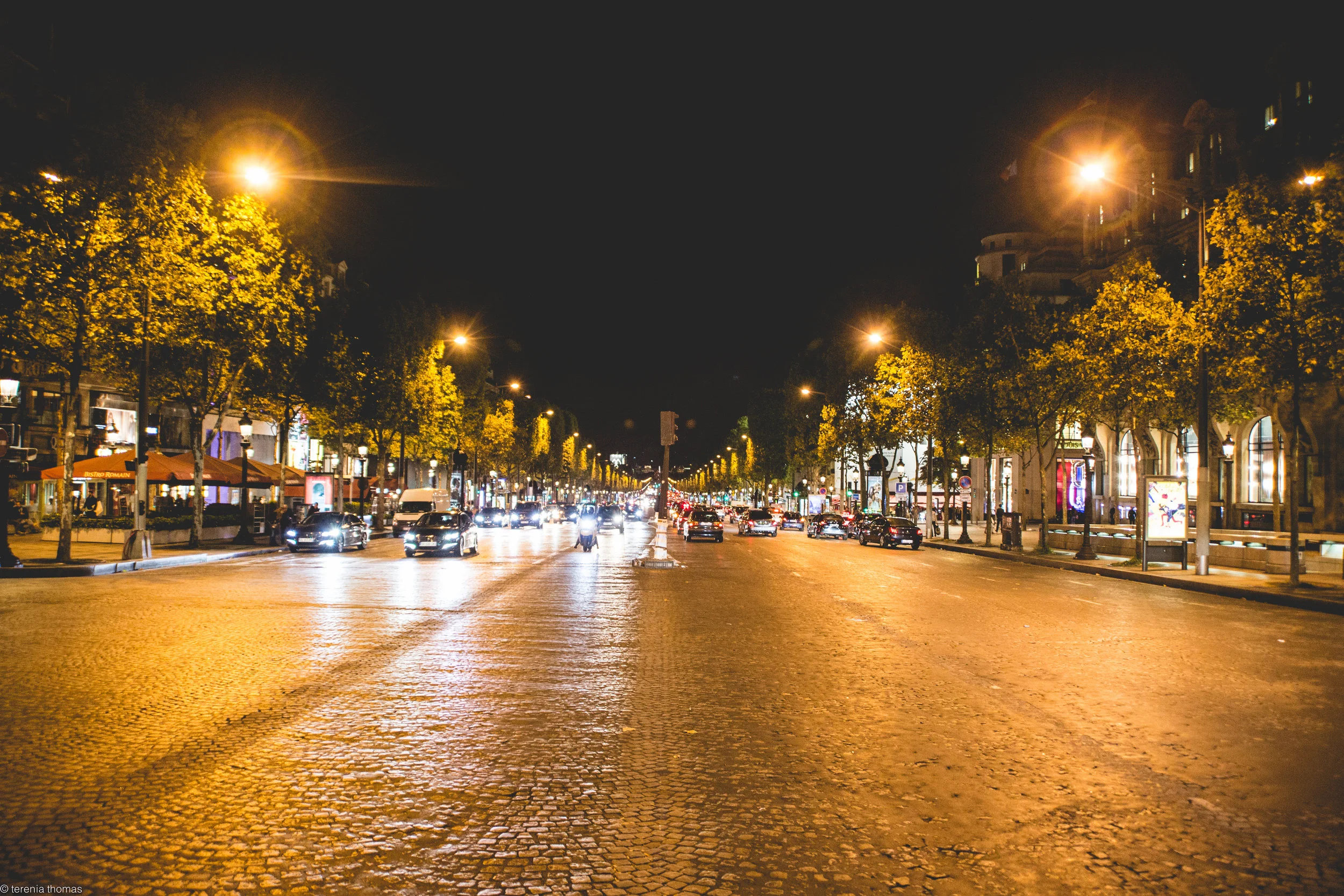 avenue des champs-élysées - paris, france