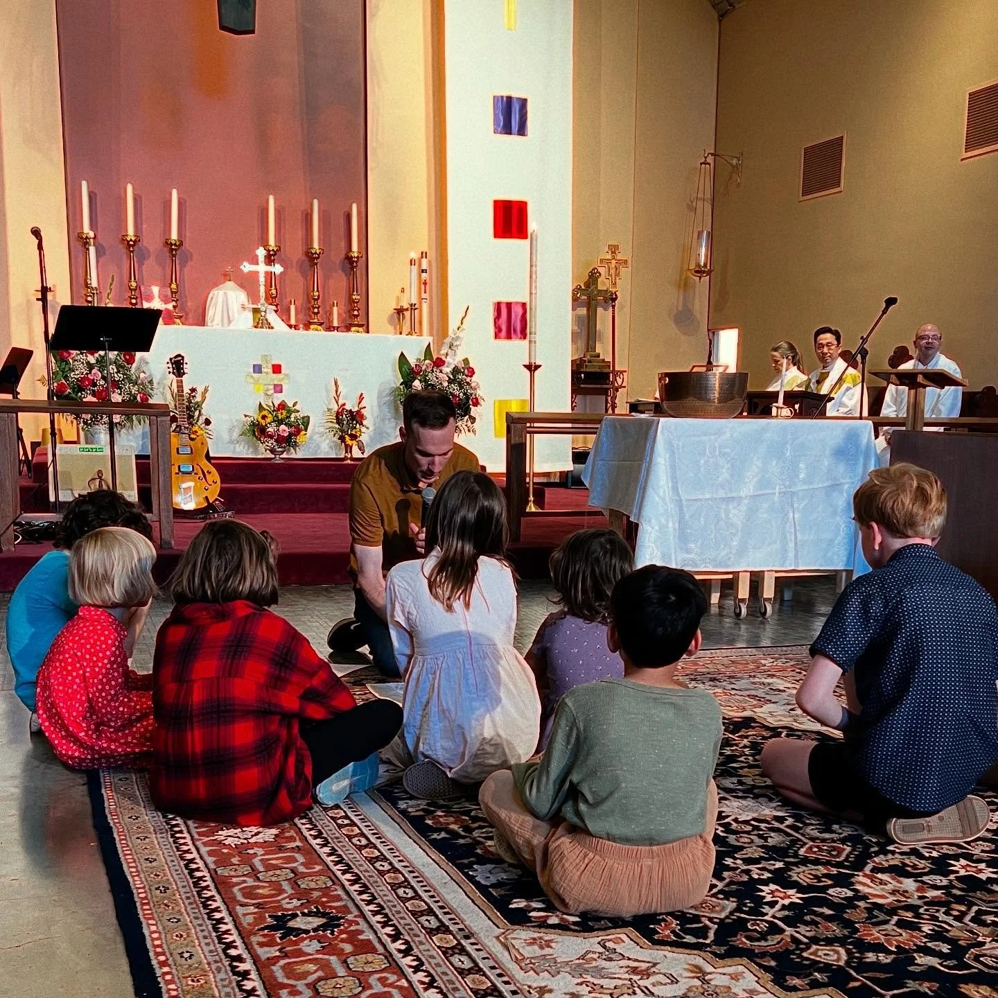 Thank you, Garrett, for your lesson to our kids this morning!