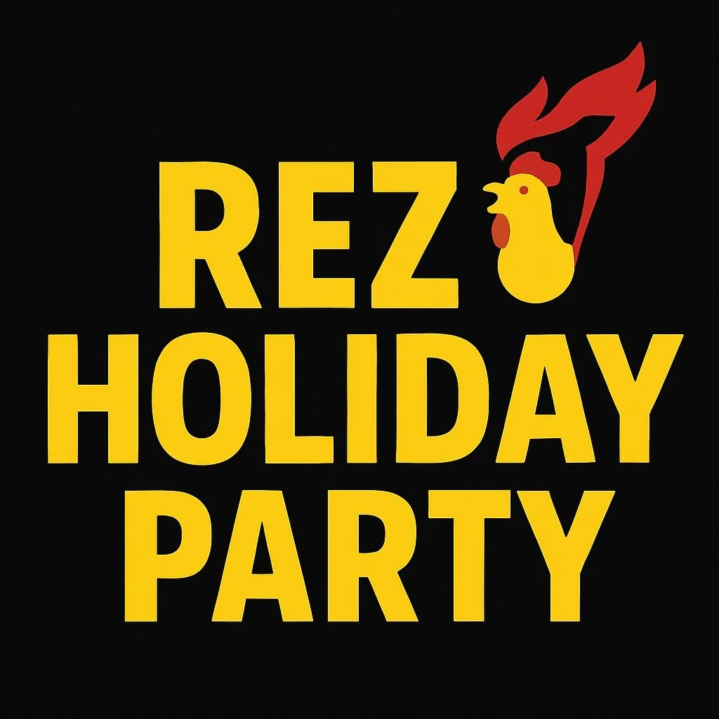 Join us for a spicy twist on this year&rsquo;s annual Rez Holiday Party on December 13 at 5 pm! We&rsquo;re hosting a hot wing chicken eating contest. We&rsquo;ll provide the milk and wings. Boneless and cauliflower wings will also be available. Ther