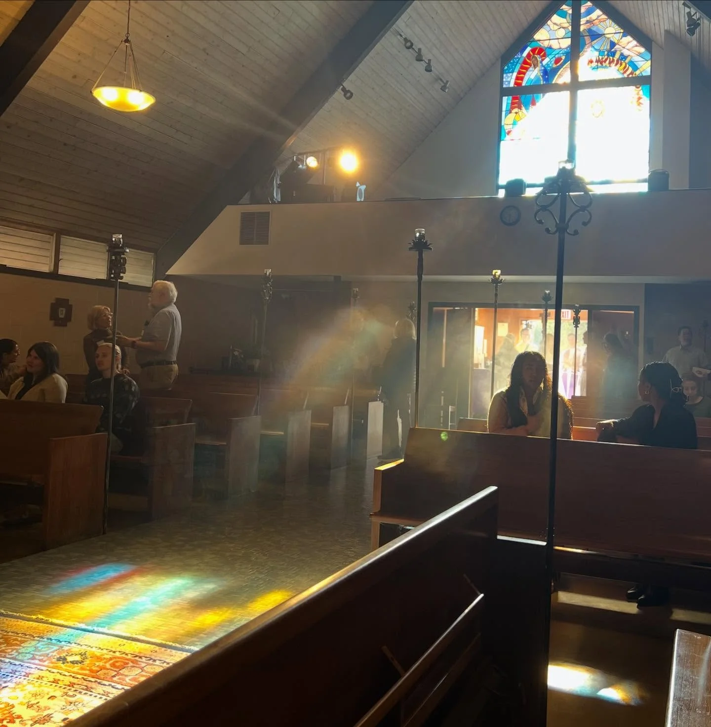 We had a blessed Second Sunday of Advent this morning. Thanks to Toni for preaching the Word!