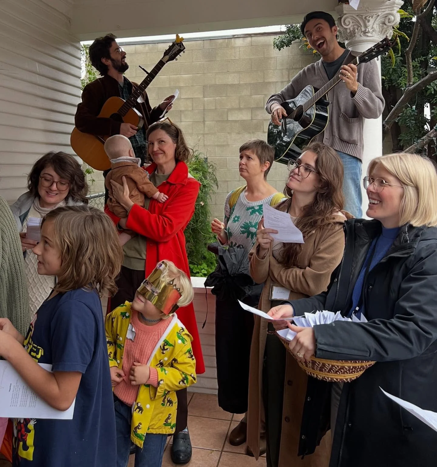 Thanks to everyone who braved the rain and came out for our Epiphany party ✨ we&rsquo;ll be handing out chalk tomorrow for those who couldn&rsquo;t make it!