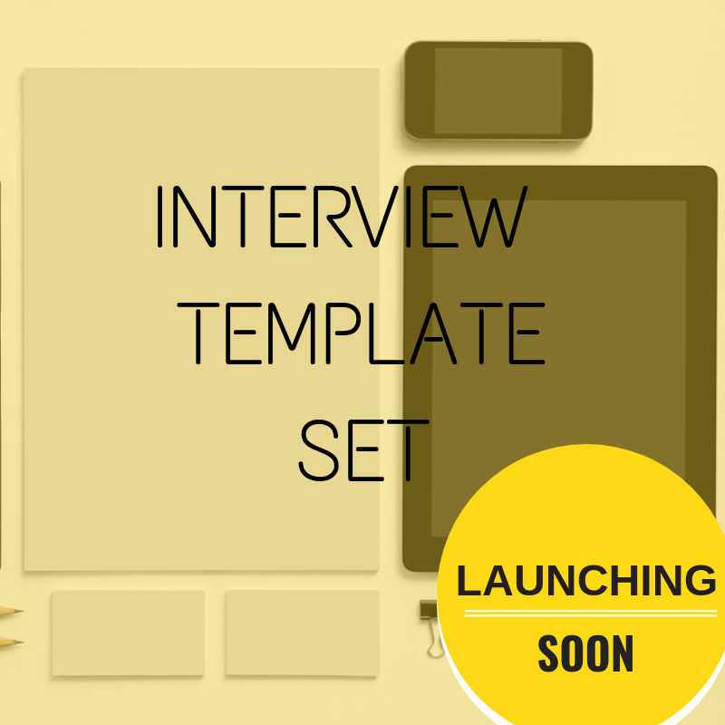 Interview Template Set