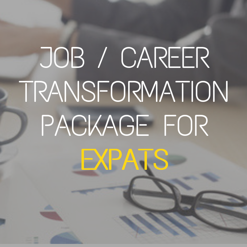 Job &amp; Career Transformation for EXPATS