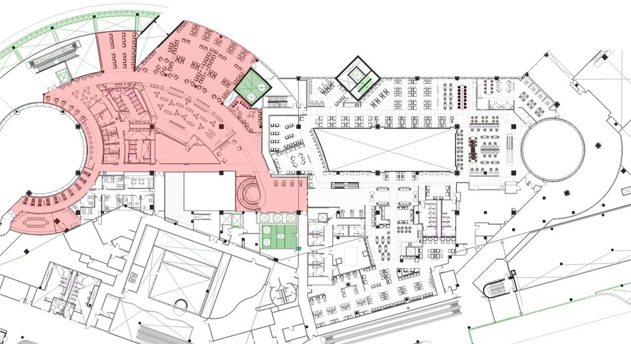 Admirals & Premium Lounge Floor Plan 