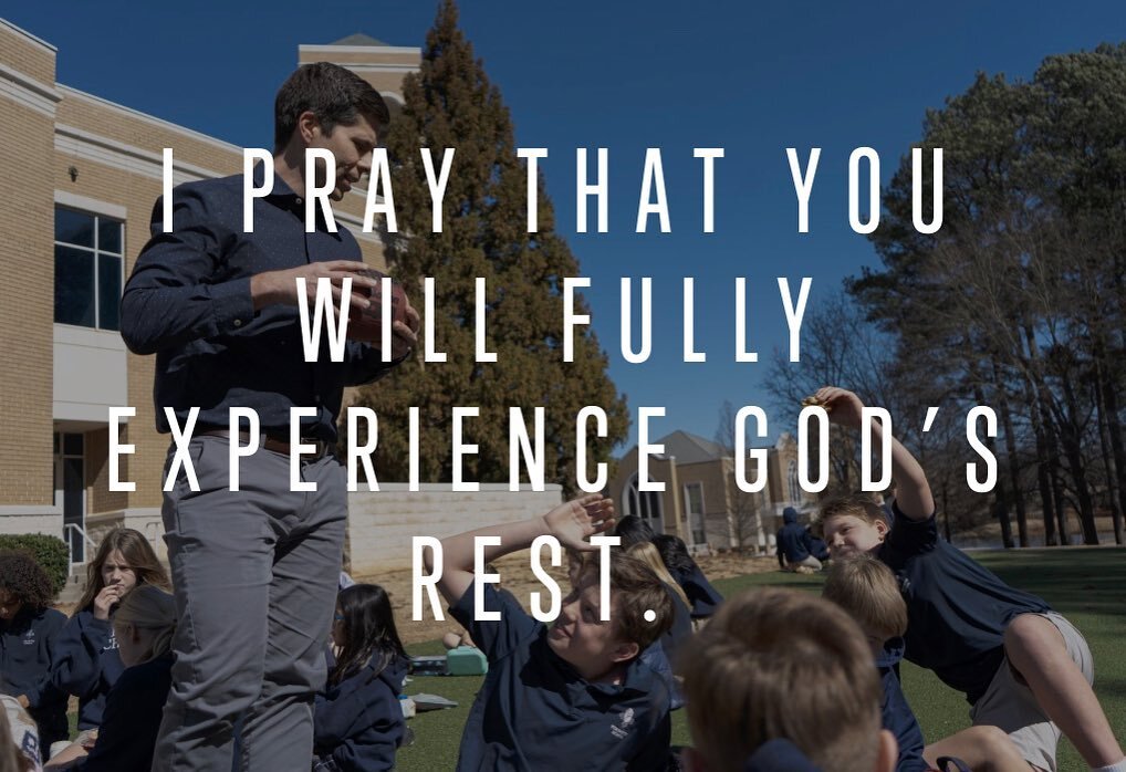 Happy Summer, Perimeter School families☀️☀️

Don&rsquo;t miss this week&rsquo;s blog! Interim Head of School Stephen Ready encourages us to experience God&rsquo;s rest this summer. Link in bio.