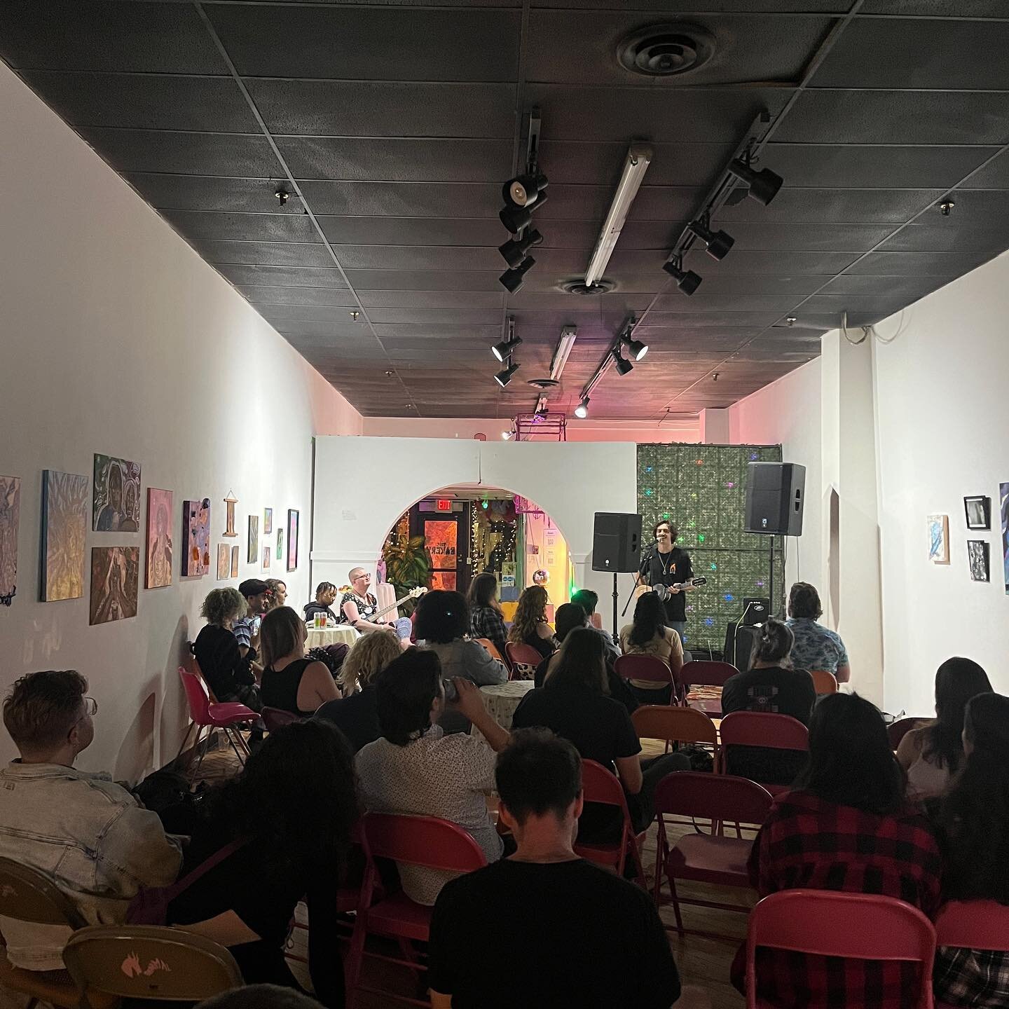 Calling all writers and performers! 💫 Join us next Friday night 10/13 @ 7-9pm for Deconstruct &amp; Reassemble, an open mic hosted by @bodyshopforthebody. This is the perfect space to share your poems, stories, songs, jokes, raps, scripts, and more 