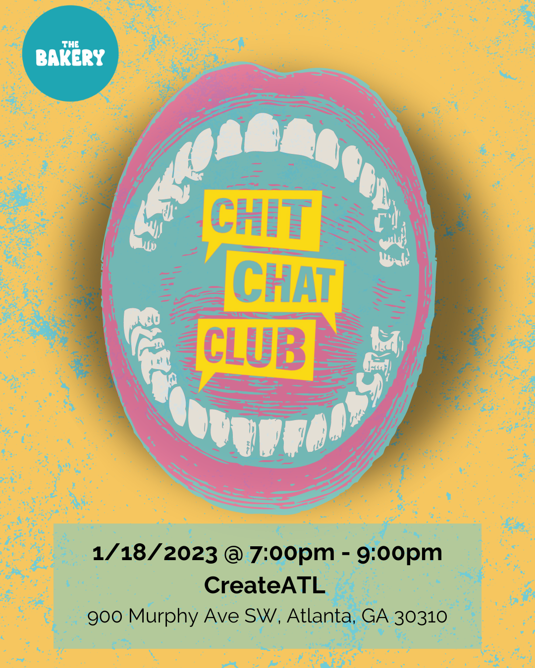 Chit Chat Club ~ January — The Bakery Atlanta