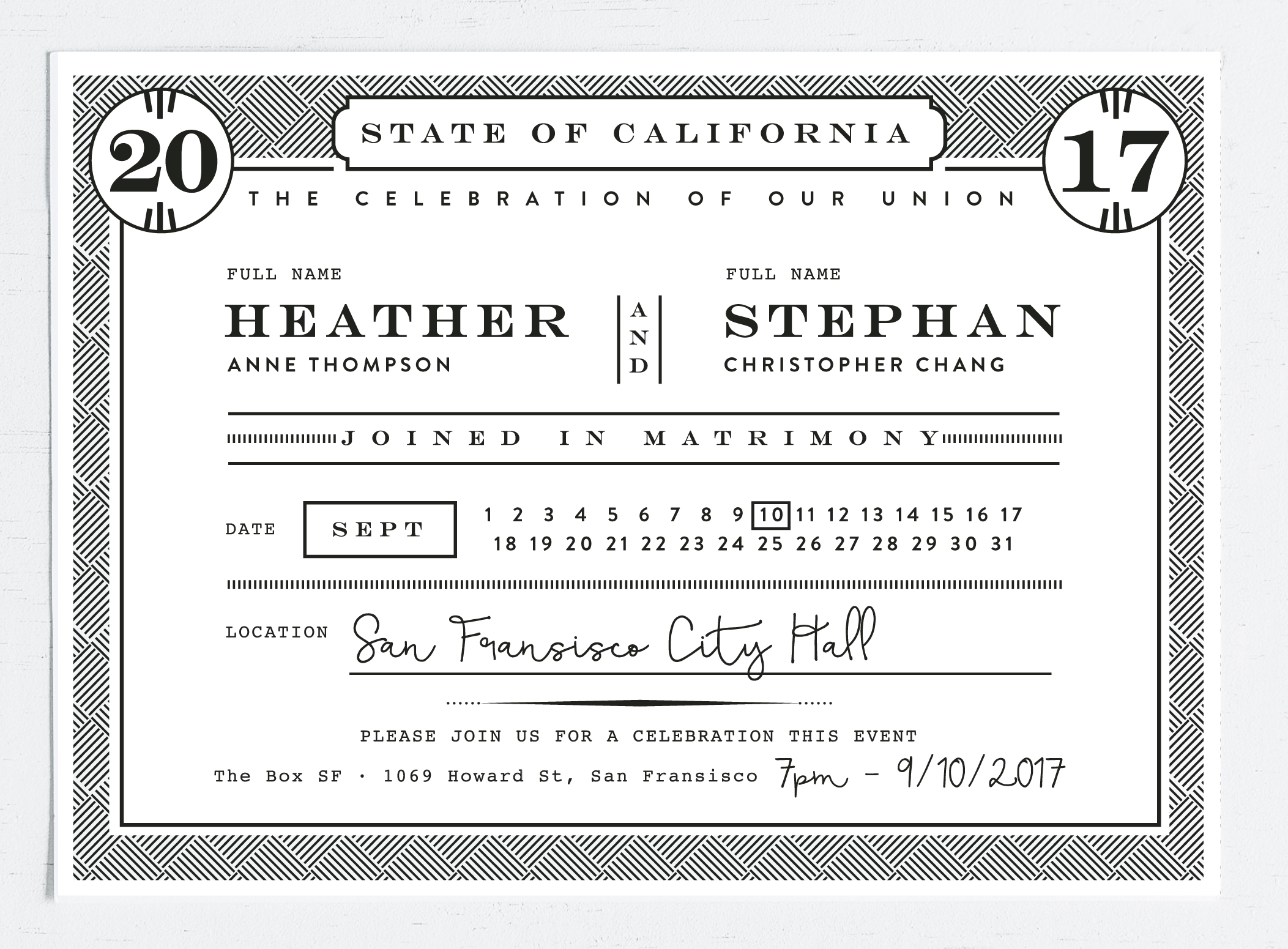Courthouse Wedding