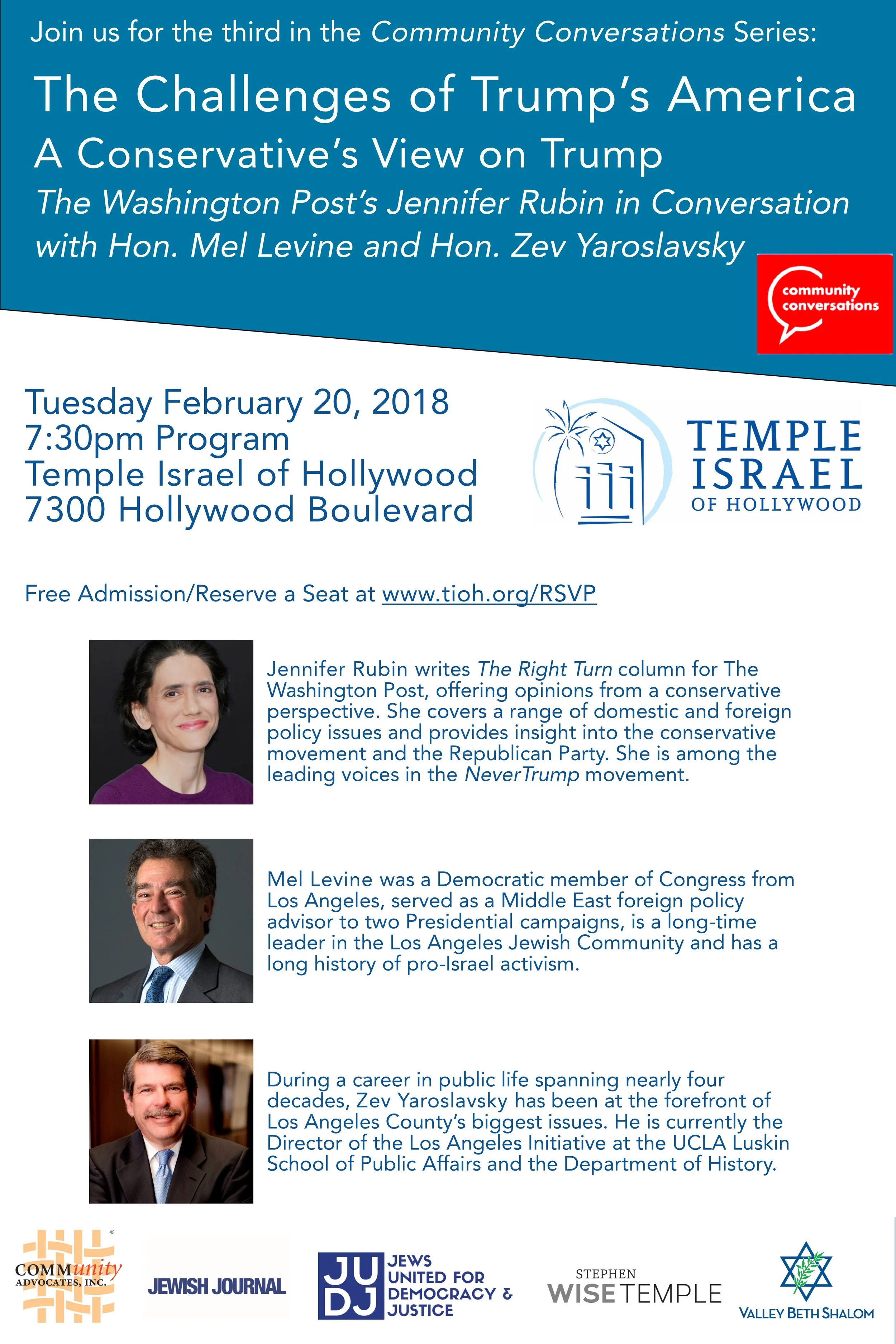 FLYER FOR JENNIFER RUBIN EVENT FEBRUARY 2018 JUDJ Poster.jpg