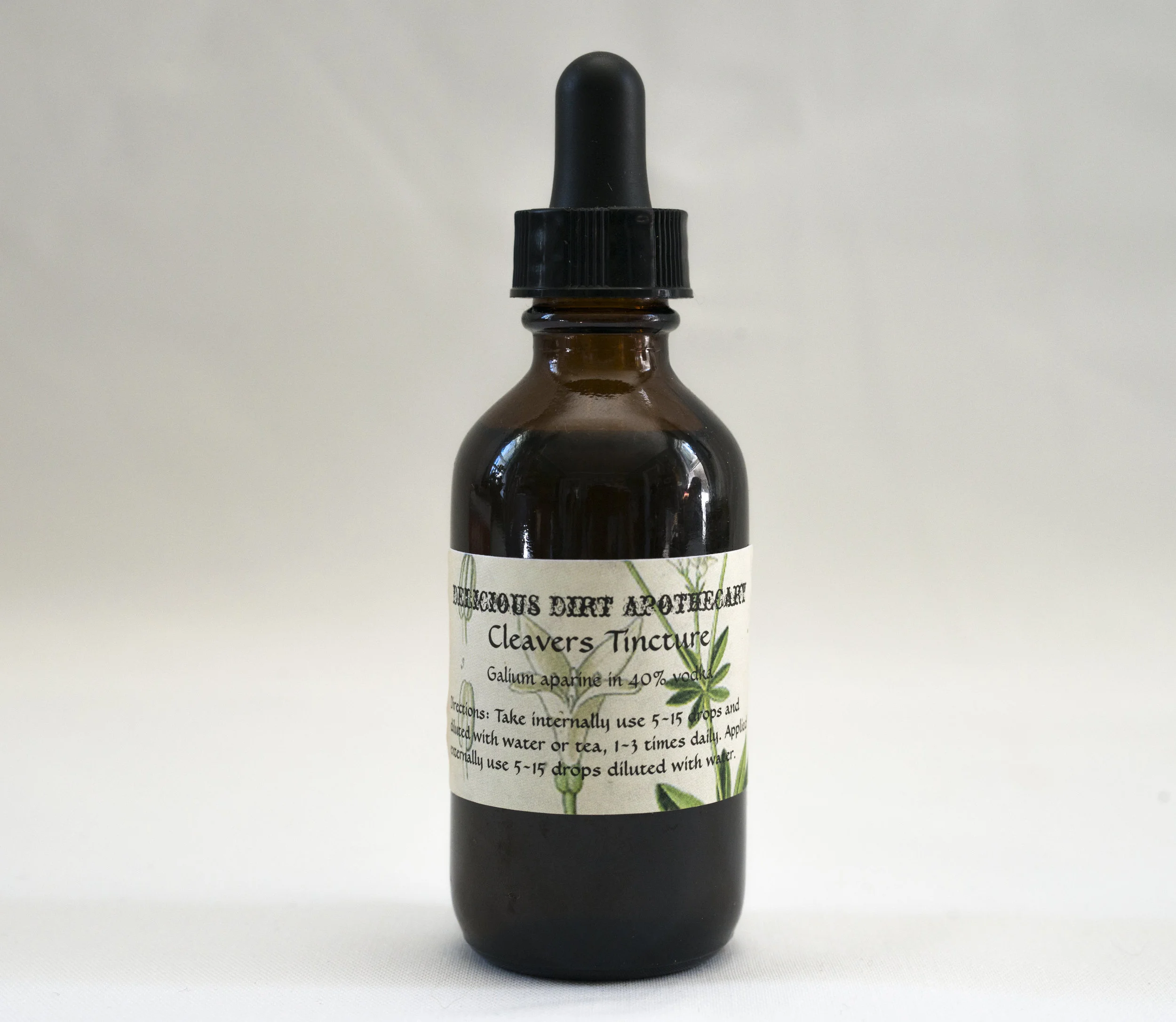Cleavers Tincture — Delicious Dirt