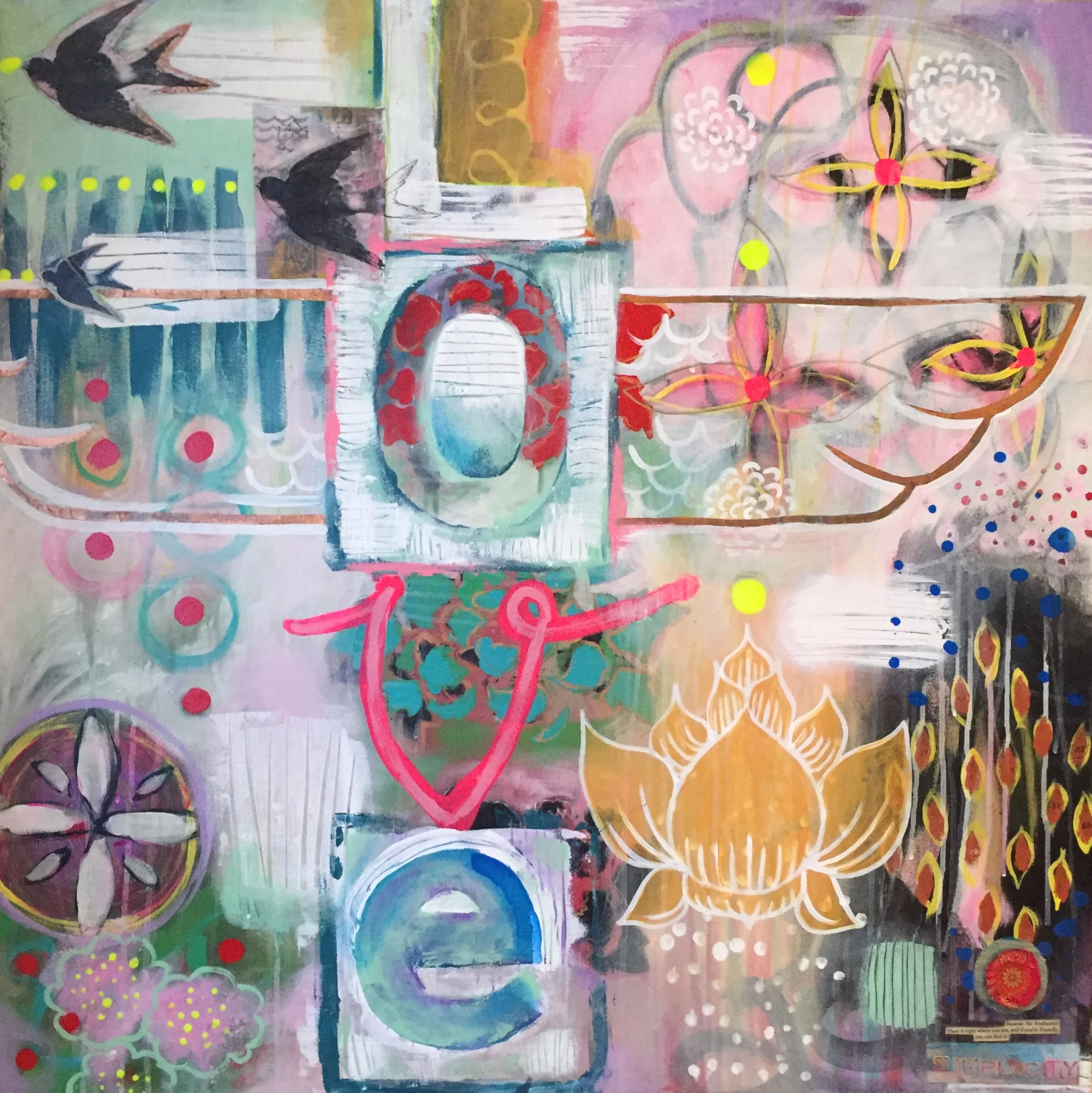 Right where you are (Love totem) - 2018 (sold)