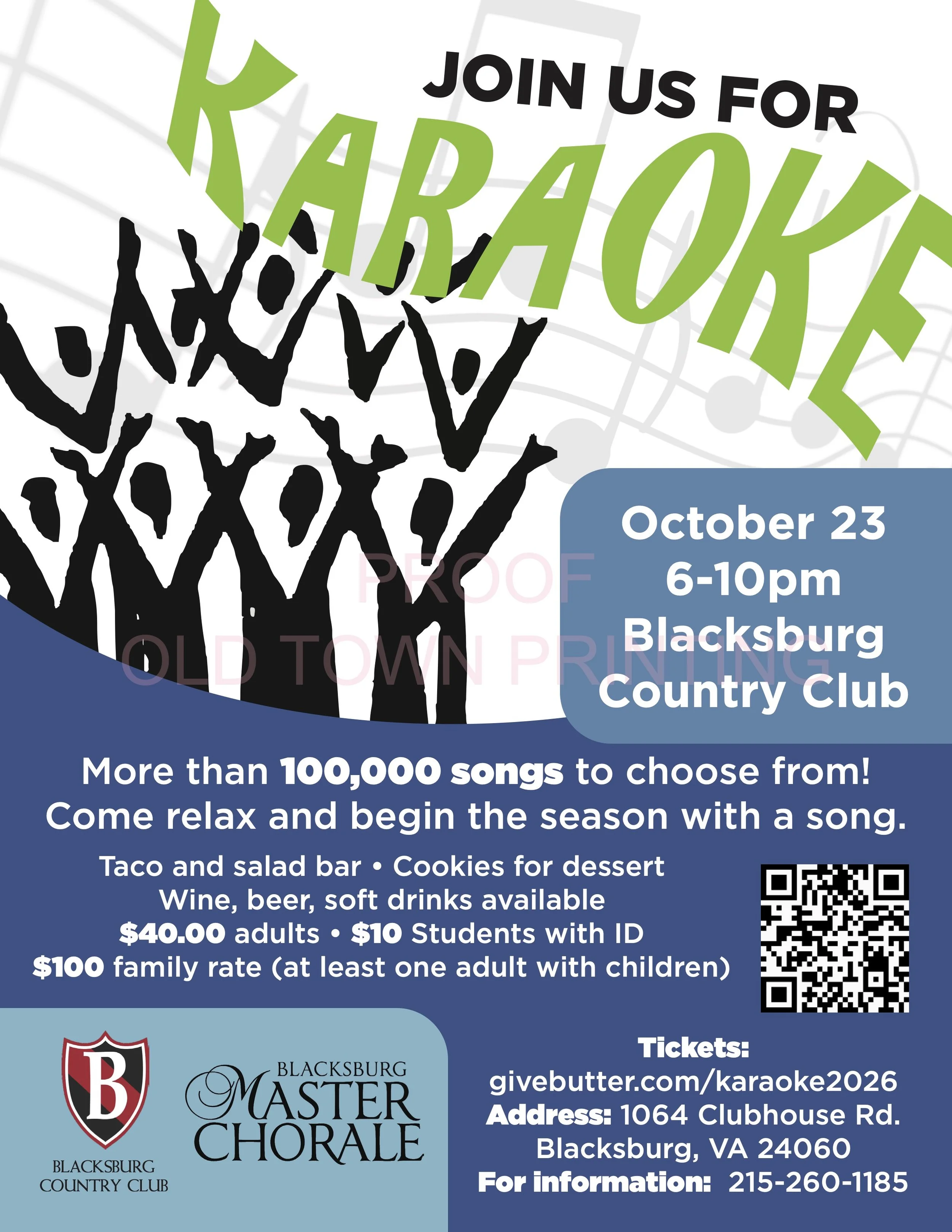 Karaoke Fundraiser