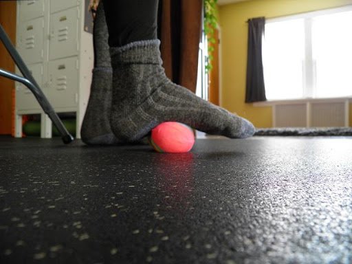 Treat Plantar Fasciatis with a Tennis Ball.jpg