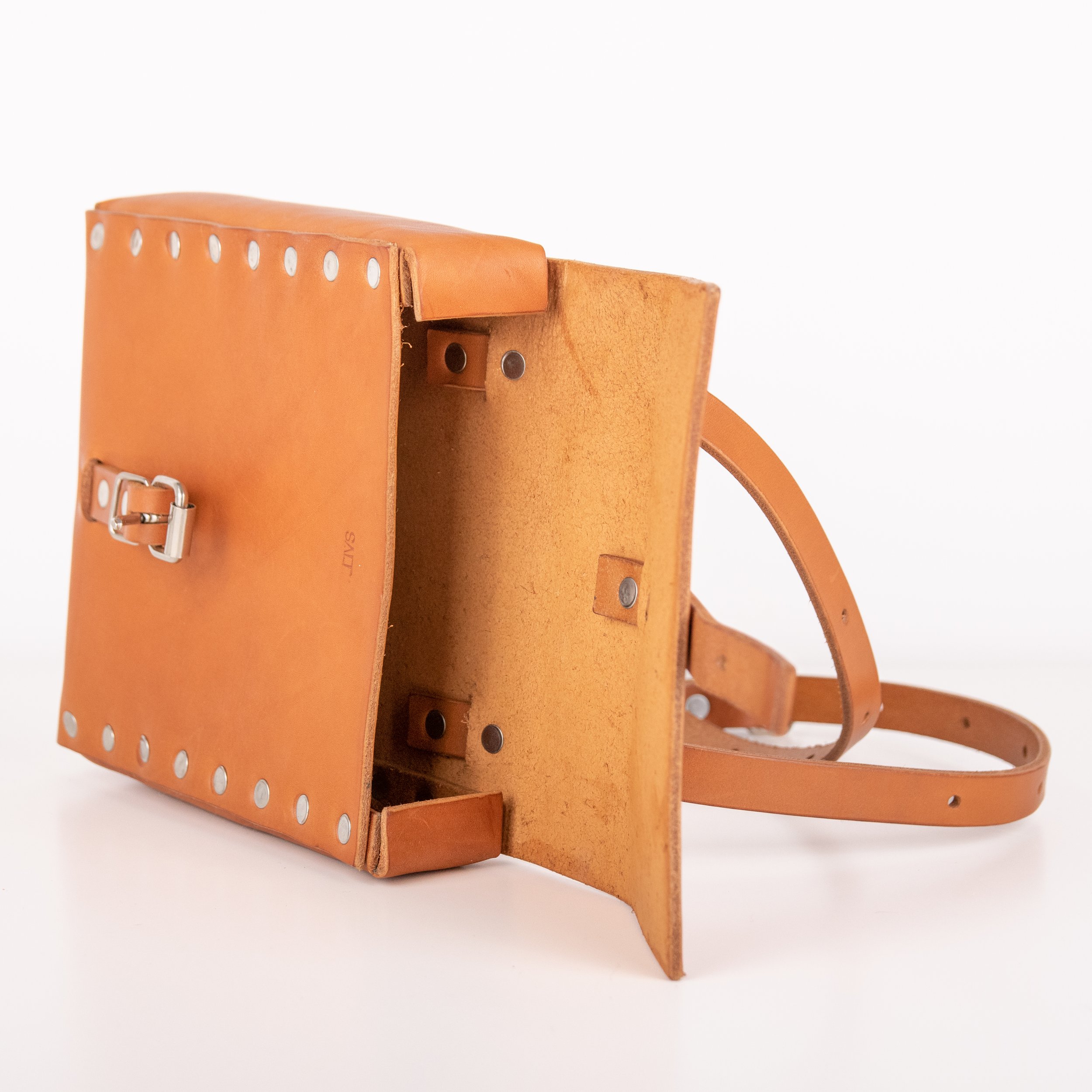 The Square Backpack leather fashion 