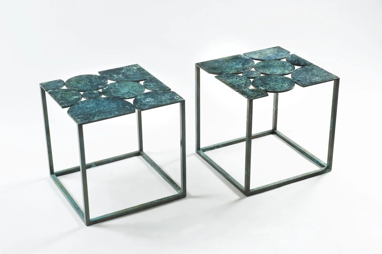 Custom Planetary Side Tables