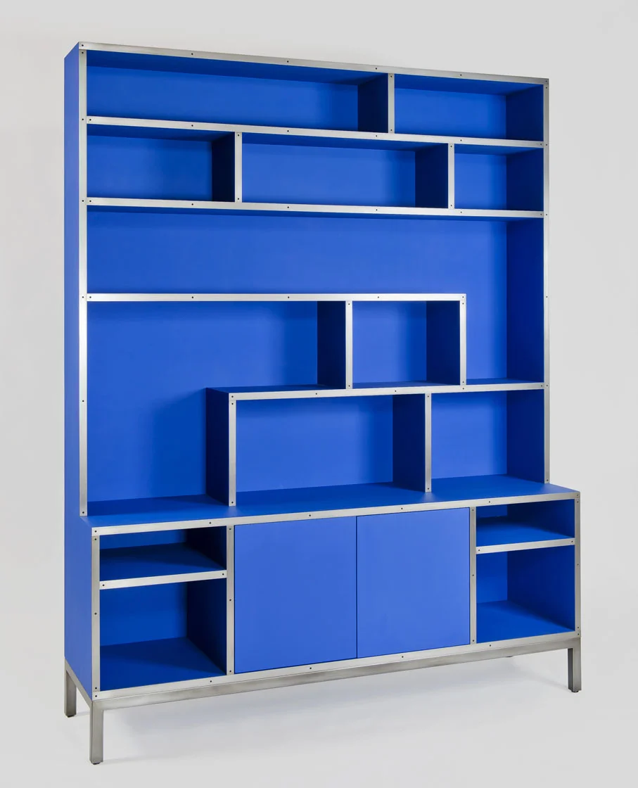 Destijl Bookshelf (Custom Blue)
