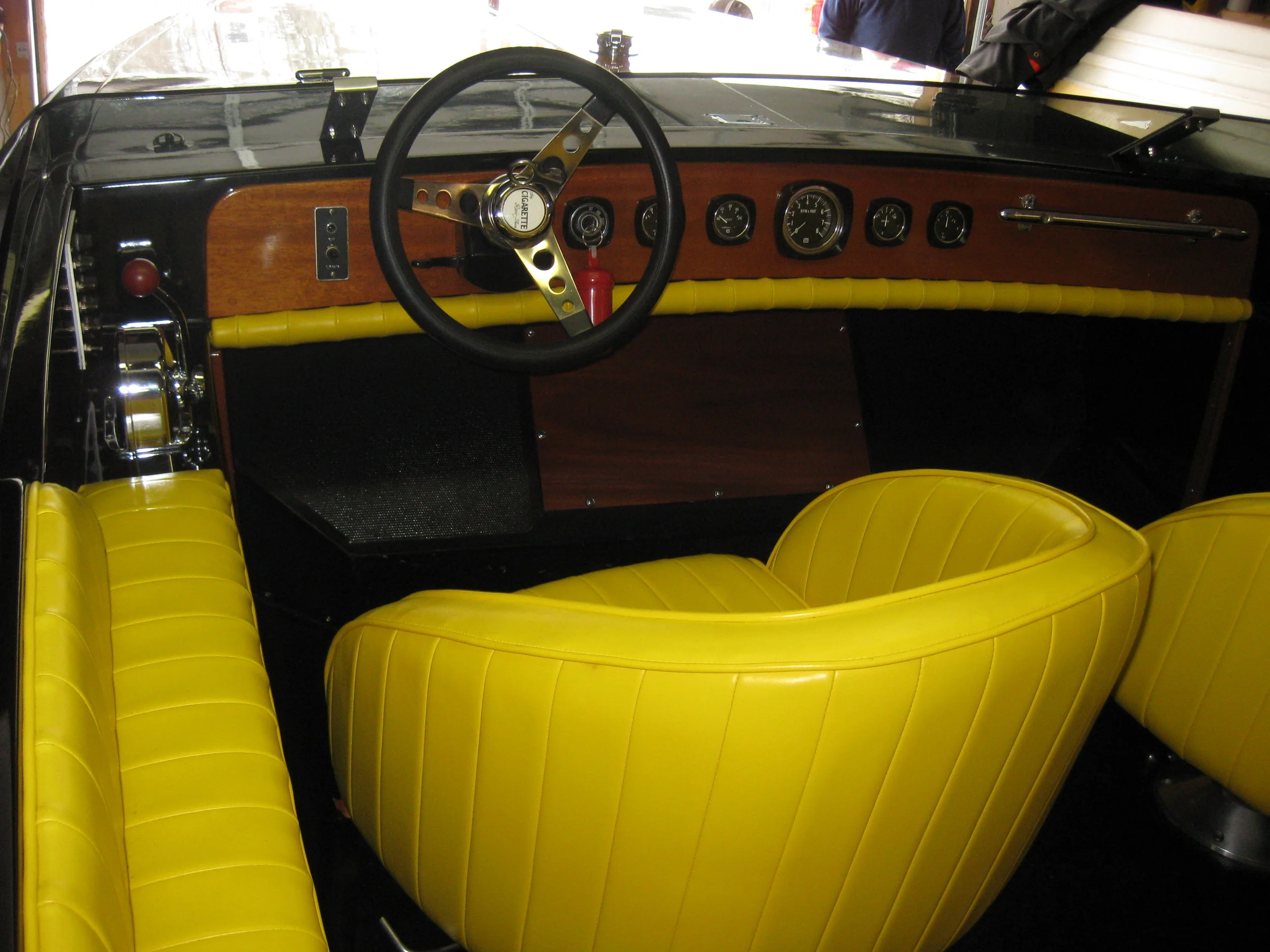 Original Cigarette An Iconic Boat is Saved — Wave To Wave