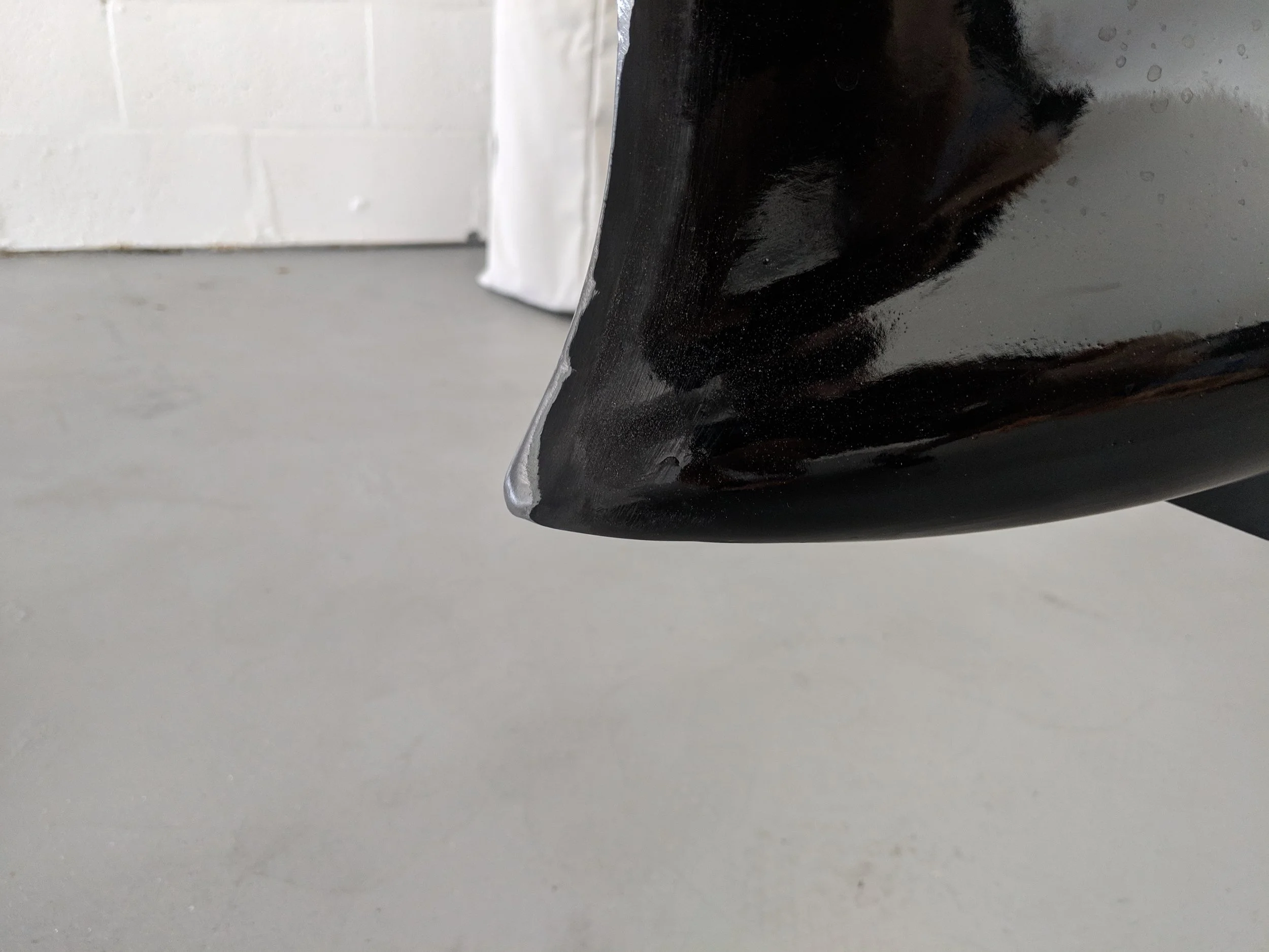 I blueprinted the gearcase by filing down the tip, and rounding it out. I refinished the skeg too, to make it perfect. This allowed us to gain 1 MPH, but I think it’s worth 2 MPH if the rev limiter didn’t kick in.