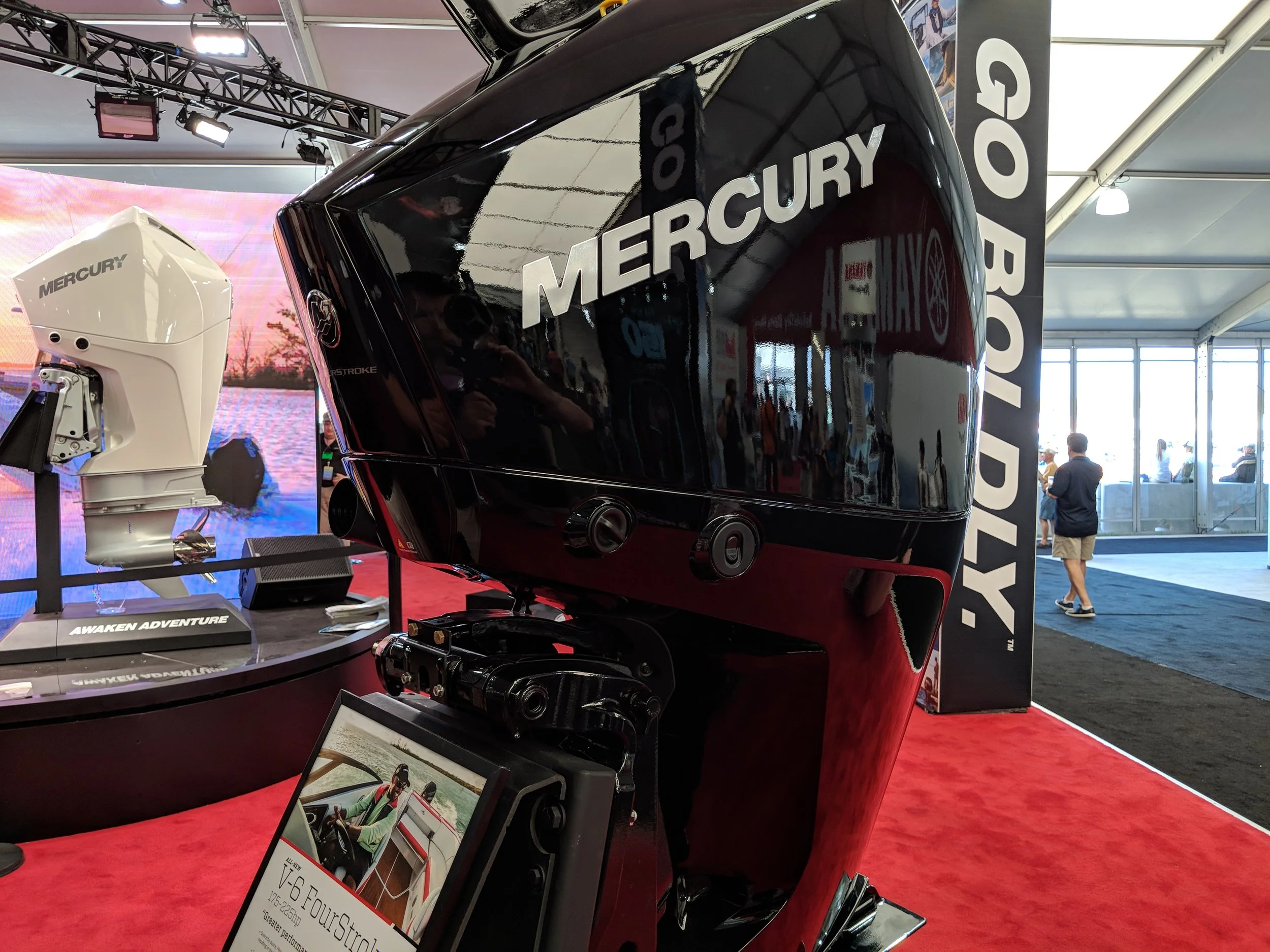 The 175 ProXS is based on the massive 3.4 V6, and will weigh over 500 Lbs at the end of the day, which defeats the purpose of a mid range outboard.